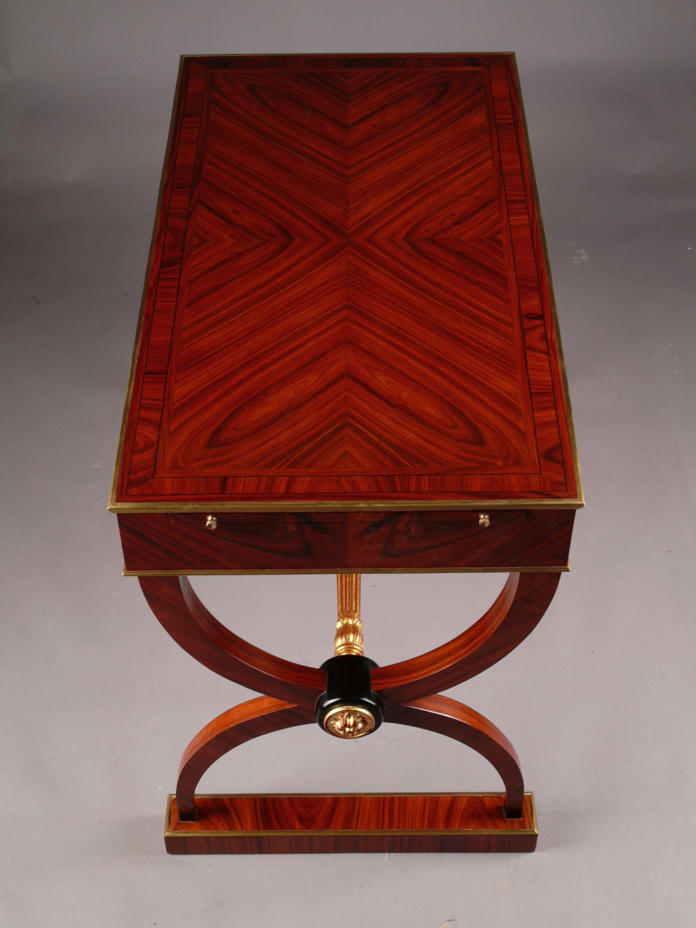 20th Century Empire Style Writing Table 6