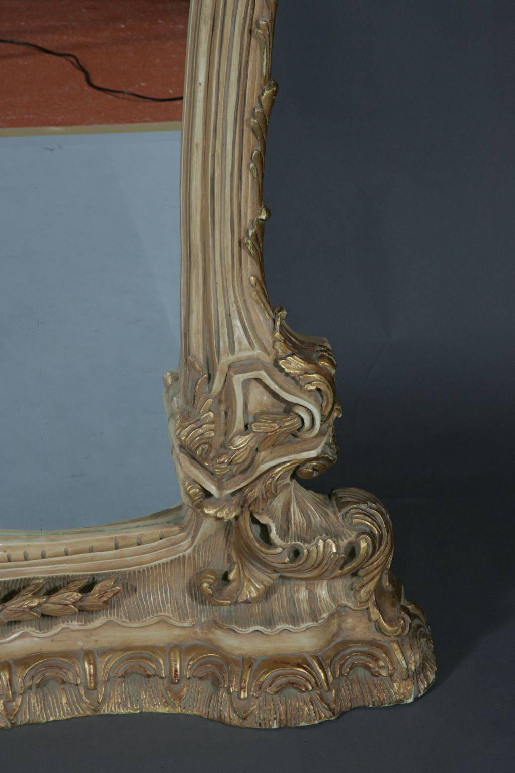 20th Century Louis XV Style Standing Mirror 4