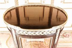 Vitrine de salon française de style classique Louis XVI du 20ème siècle