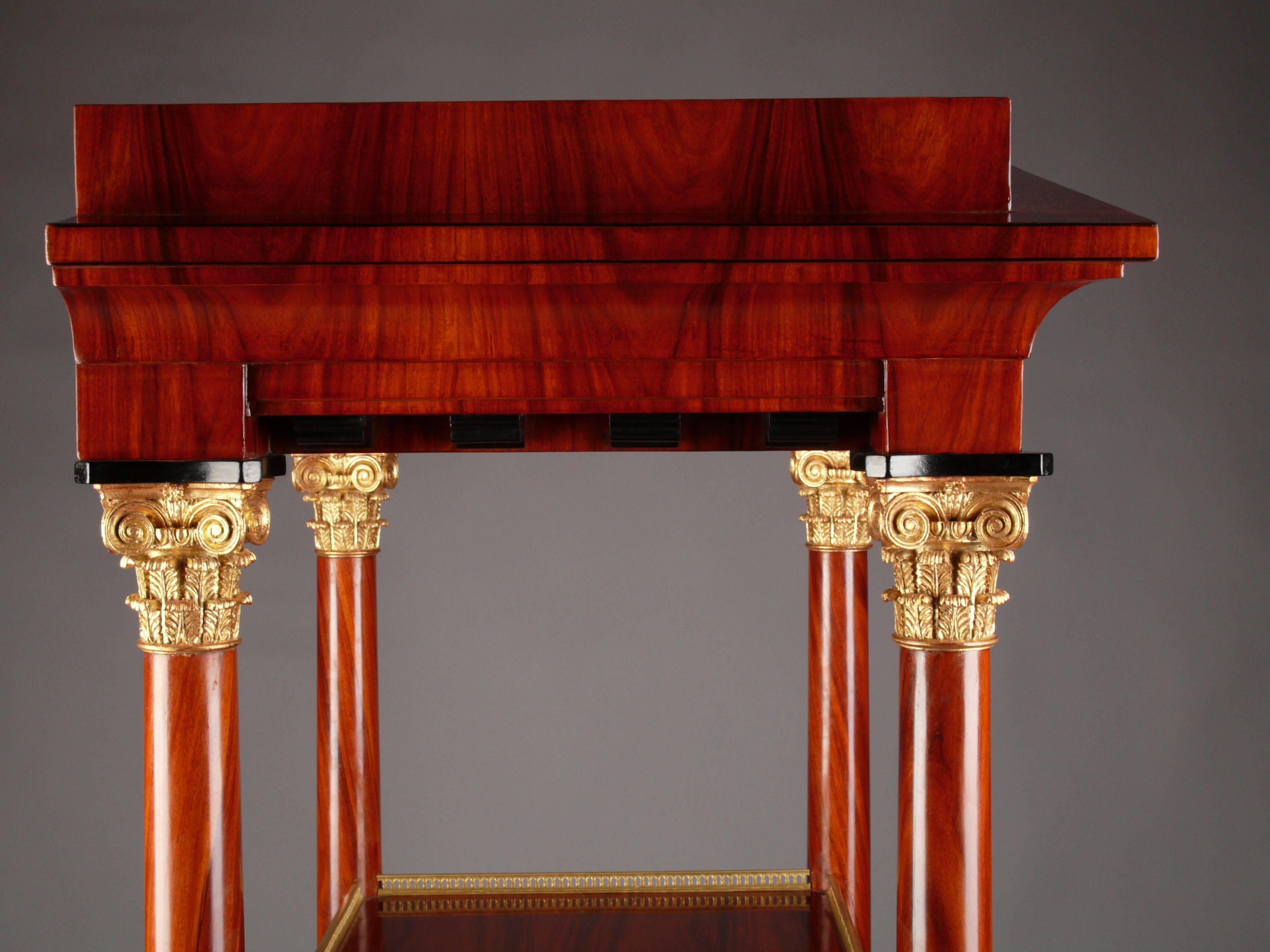 Wood 20th Century Biedermeier Style Etagere Shelves For Sale