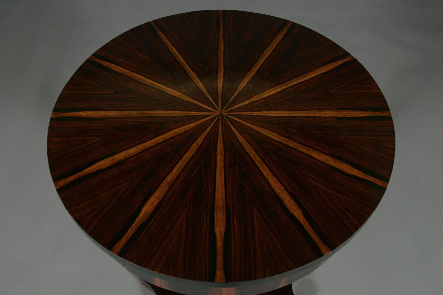 German 20th Century Vienna Biedermeier Style Side Table