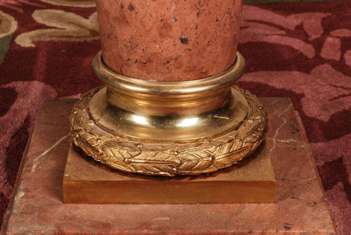 20th Century Classicist Style Marble Ornamental Pillar/Column 1