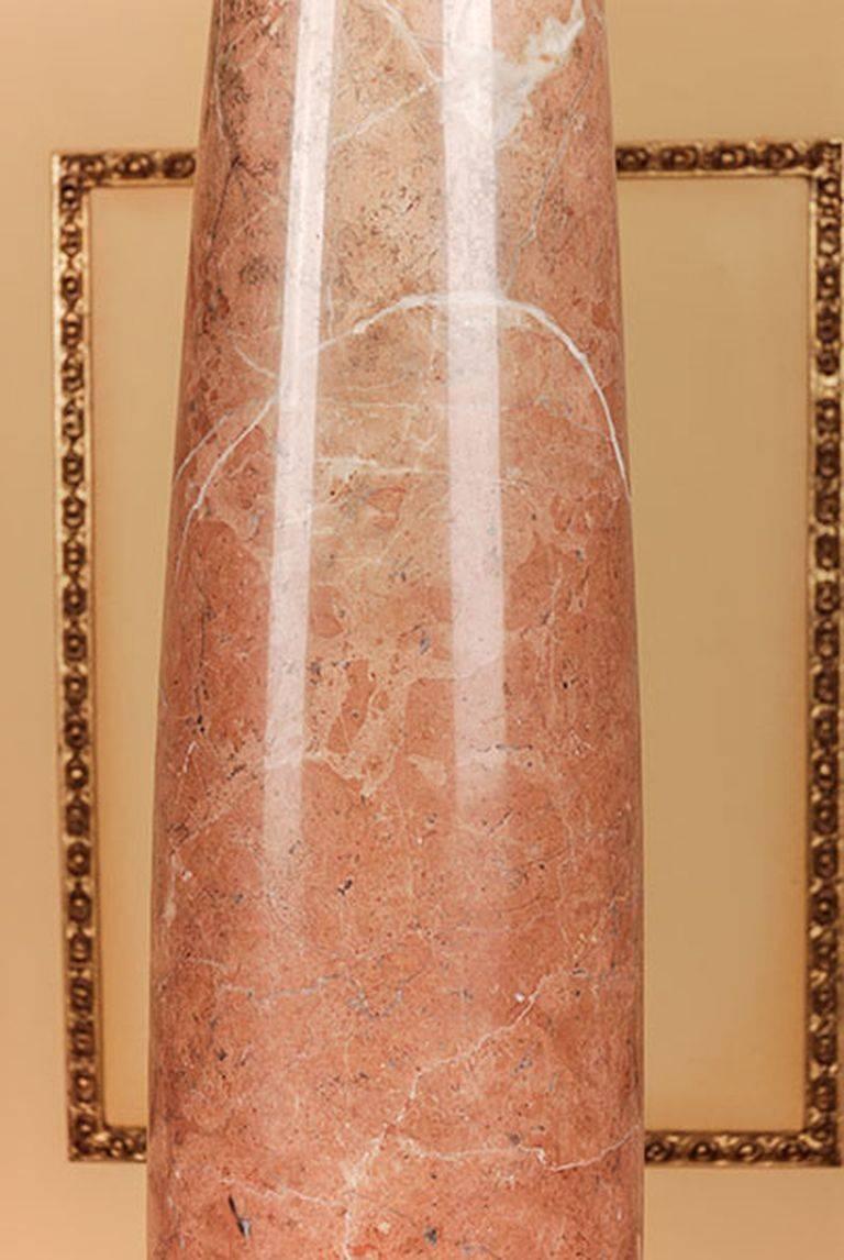 20th Century Classicist Style Marble Ornamental Pillar/Column In Good Condition In Berlin, DE