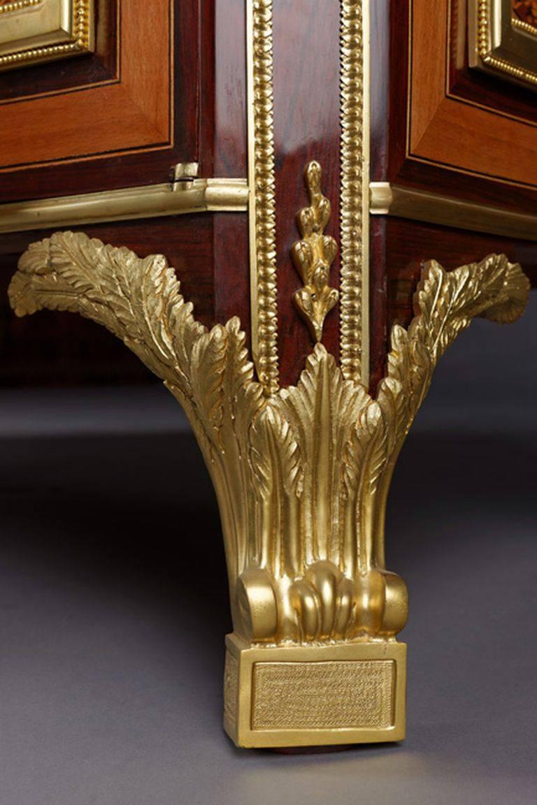 20th Century Louis XVI Style Commode/Chest of Drawers After Jean Henri Riesener 5