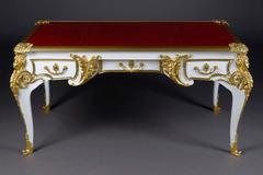 20th Century Bureau Plat or Writting Table by the Model of Andre Charles Boulle