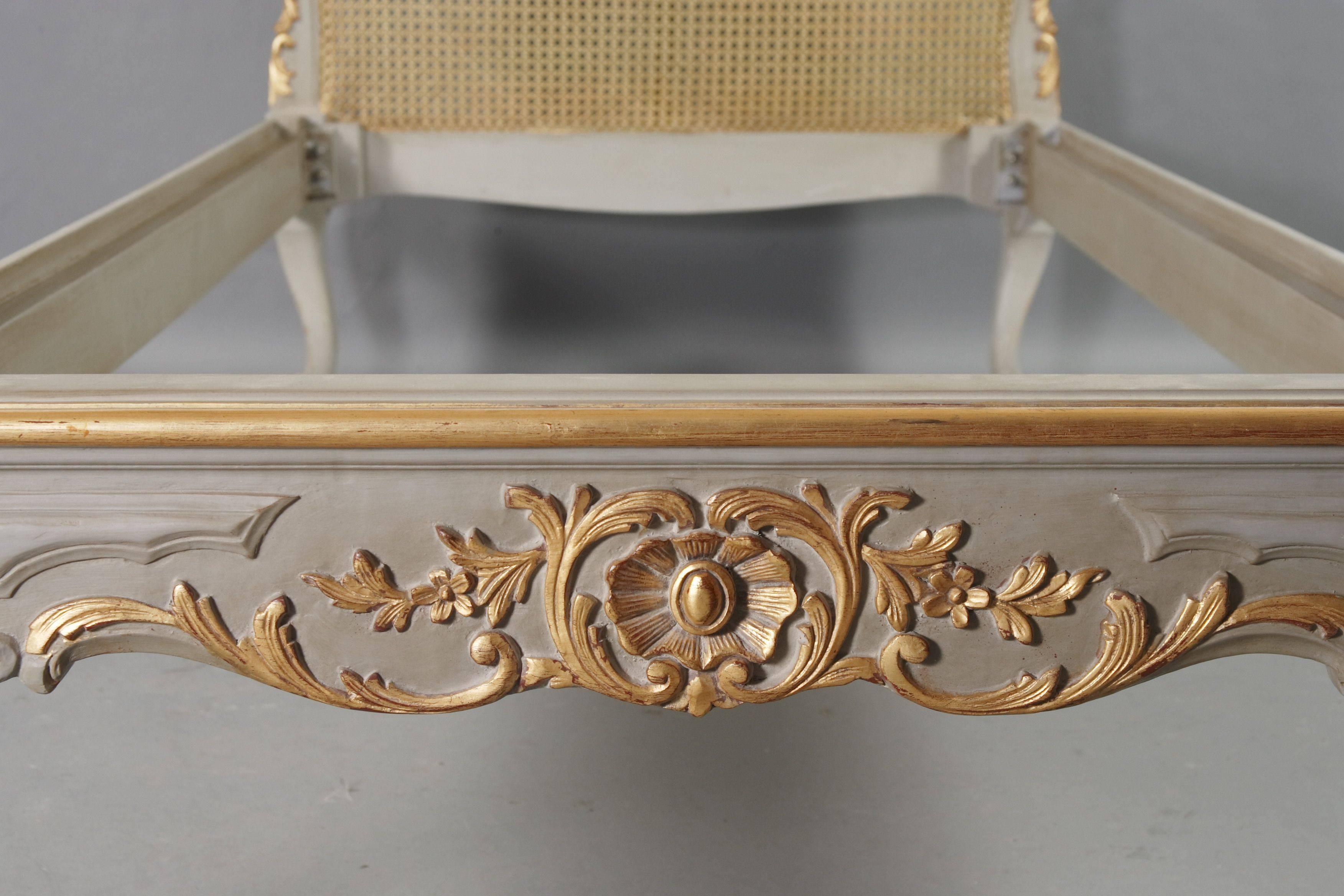 20th Century, Louis XV Style Bed 4