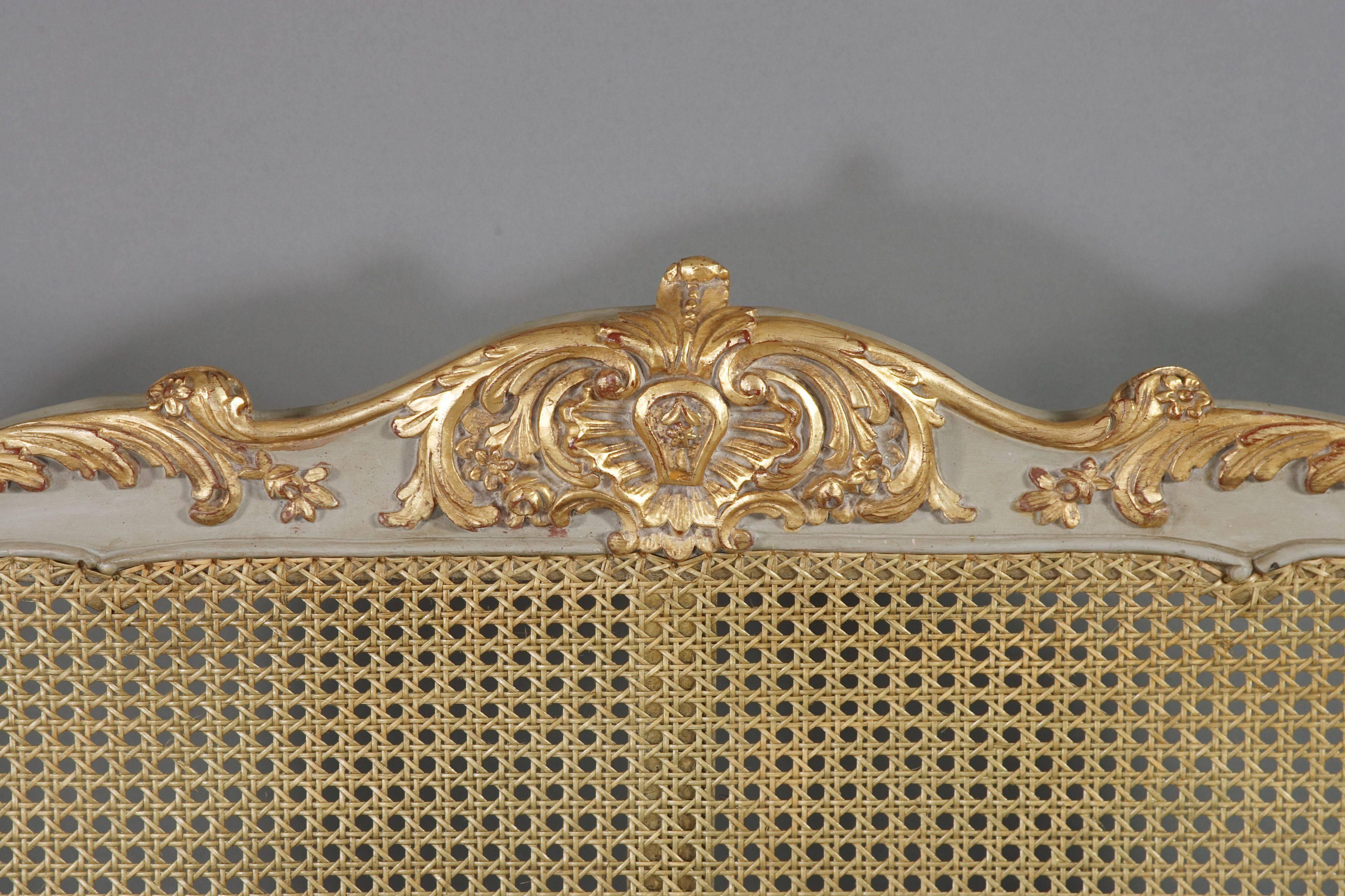 20th Century, Louis XV Style Bed 5
