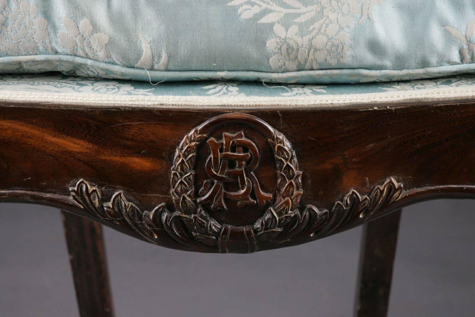 19th Century Baroque Thron Chair in Colonial Style 3