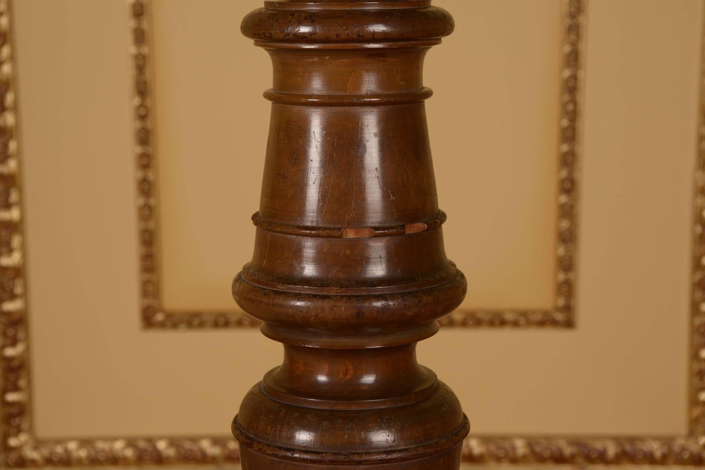 19th Century Historicism Late Biedermeier Style Wadrobe Stands For Sale 1