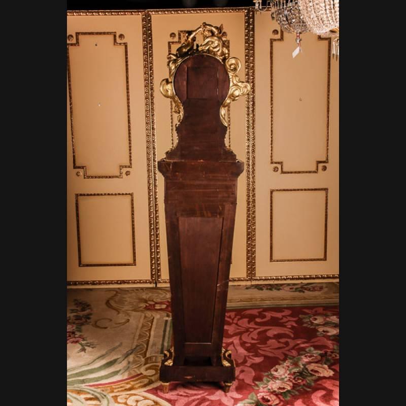 19th Century Napoleon III Pendulum Clock Regulateur De Parquet 1