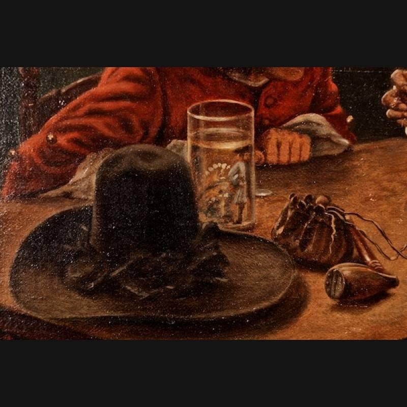 the dice players painting value