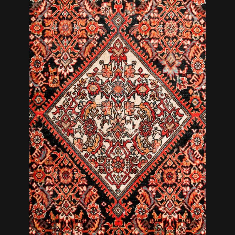 Wool 20h Century Persian Senna Rug For Sale