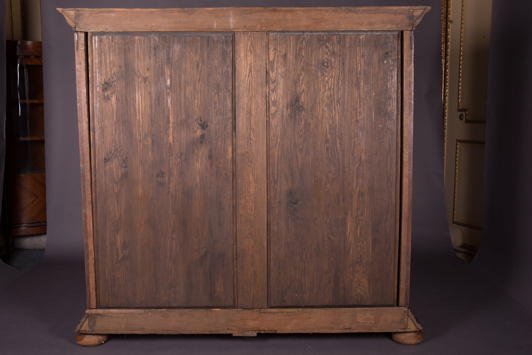 18th Century Baroque Oak Cupboard At 1stdibs