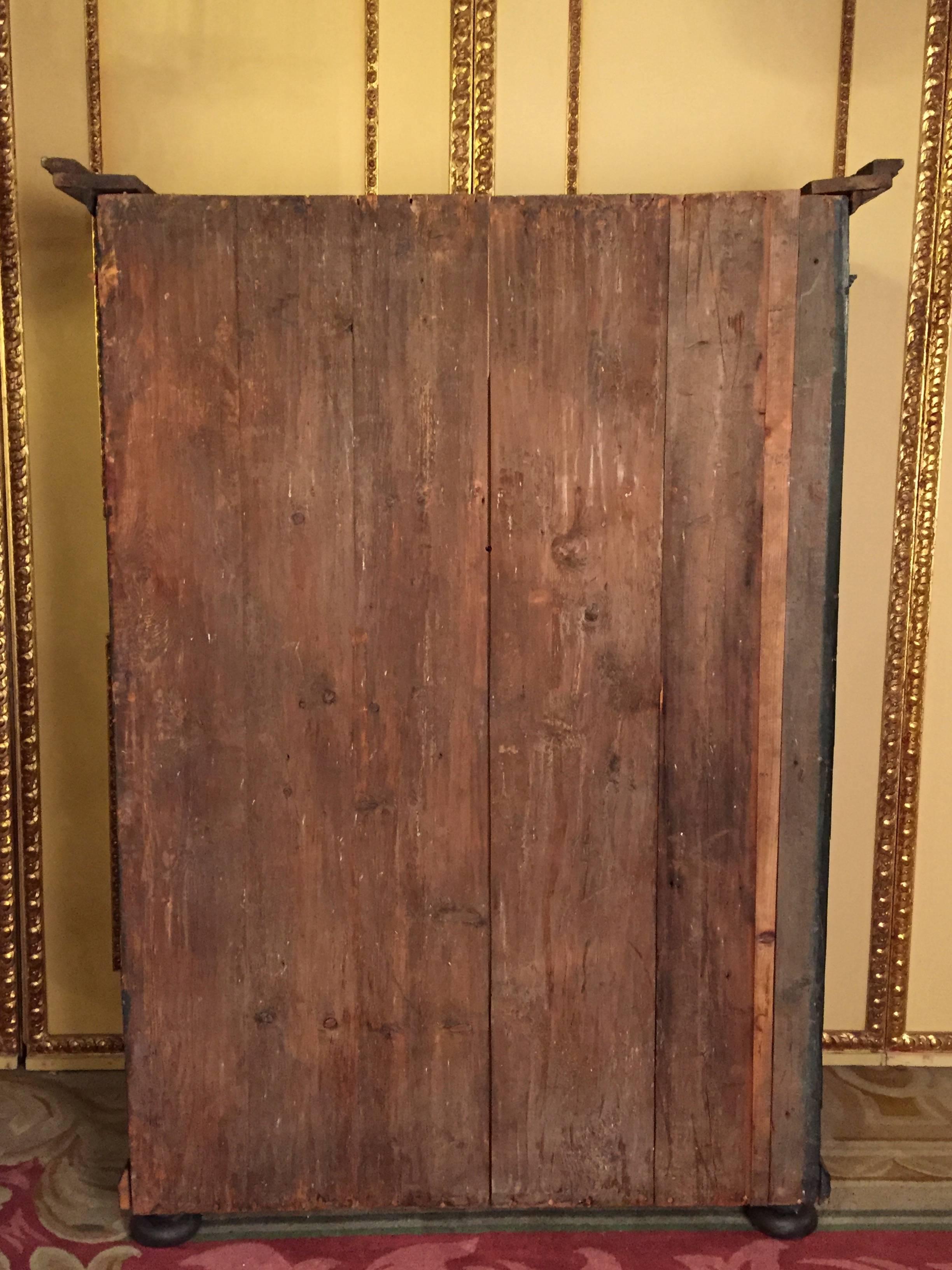 19th Century Country House Wardrobe Germany dated 1822 6