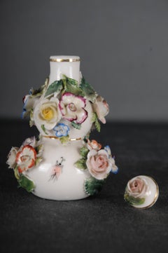 19th Century Dresden Saxon Samson Perfume Vase