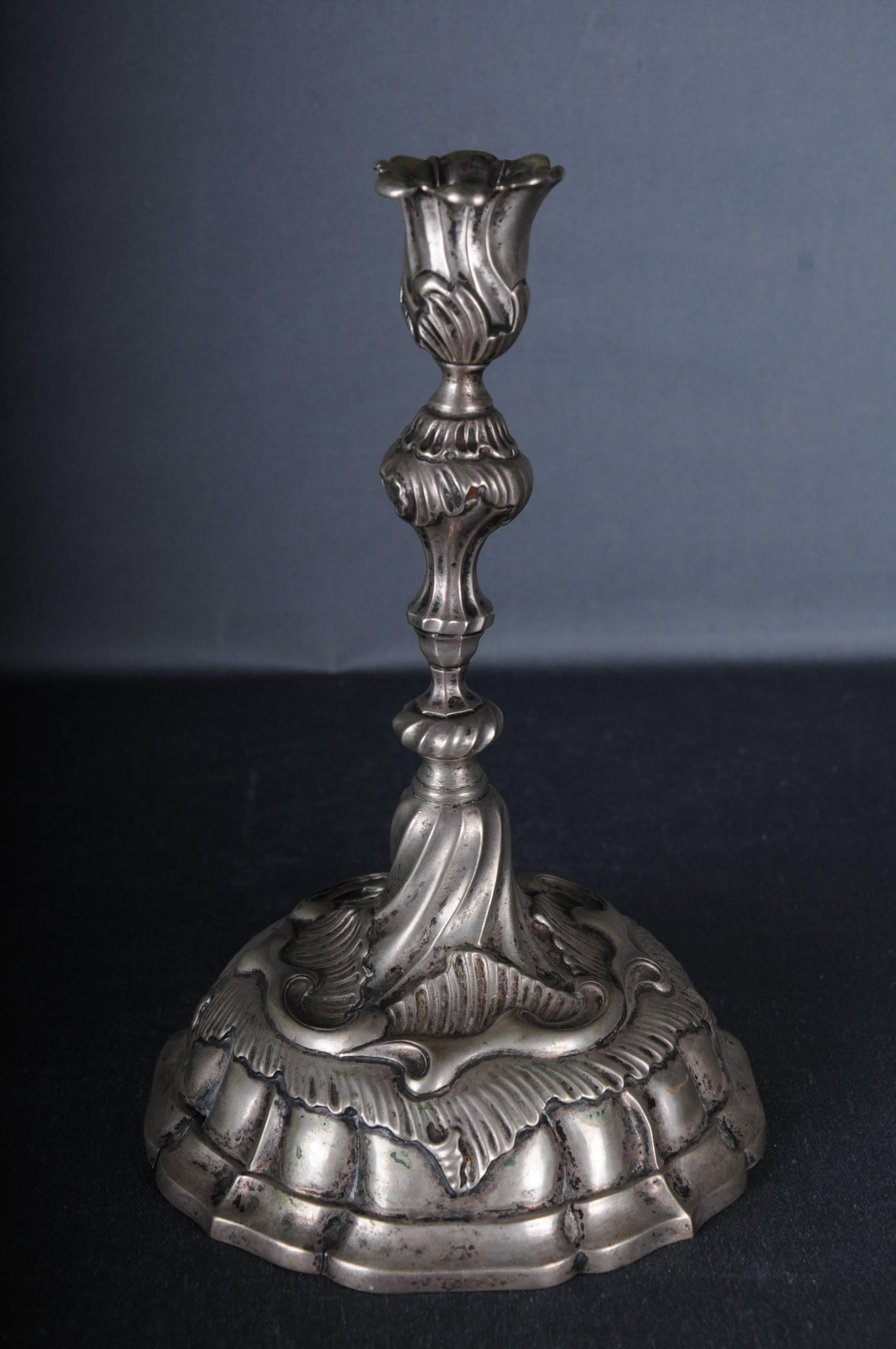 High-Quality Antique Candlestick 13 lot Silver Germany Baroque 


Weight: 235 g 
 
