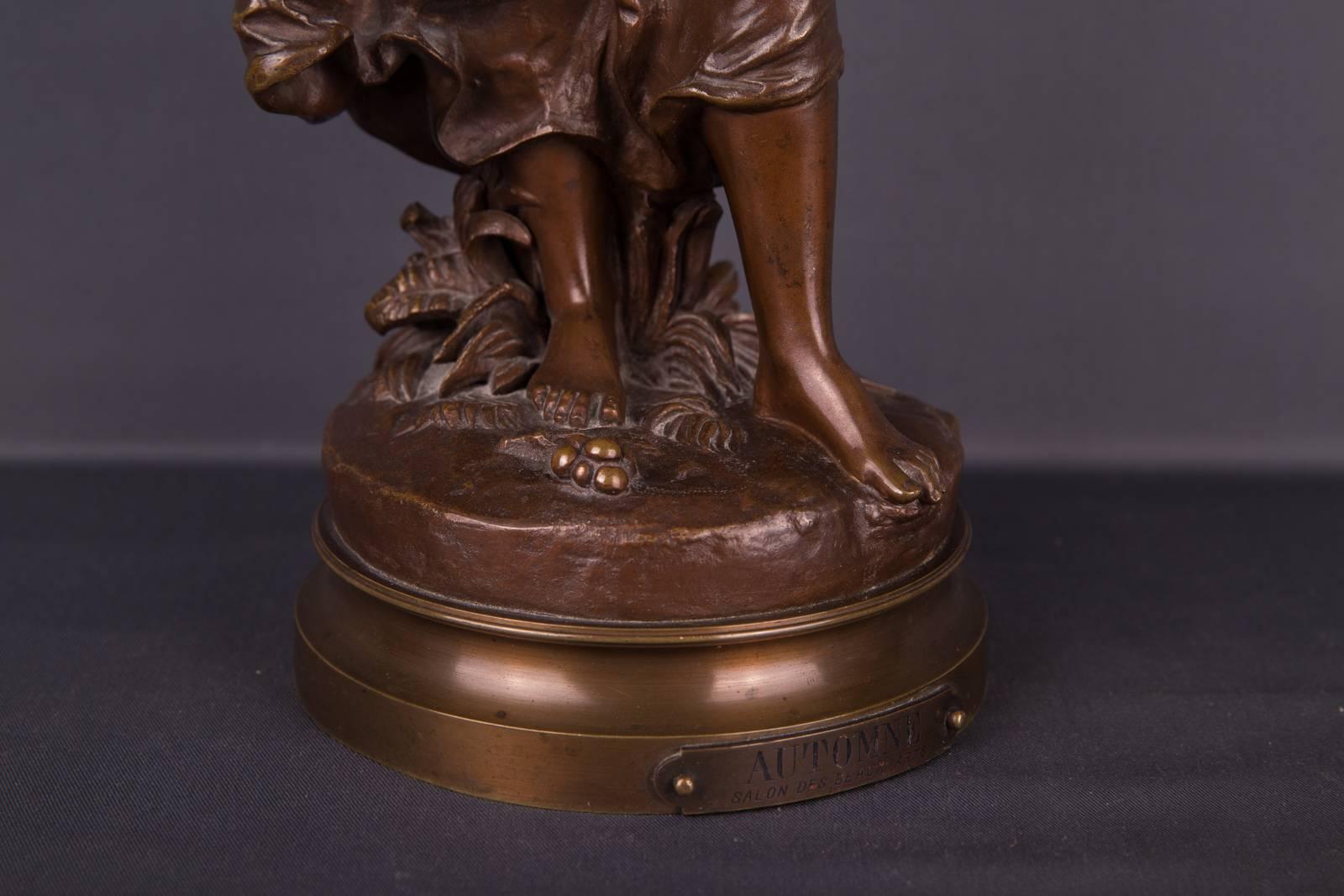 math moreau bronze sculpture