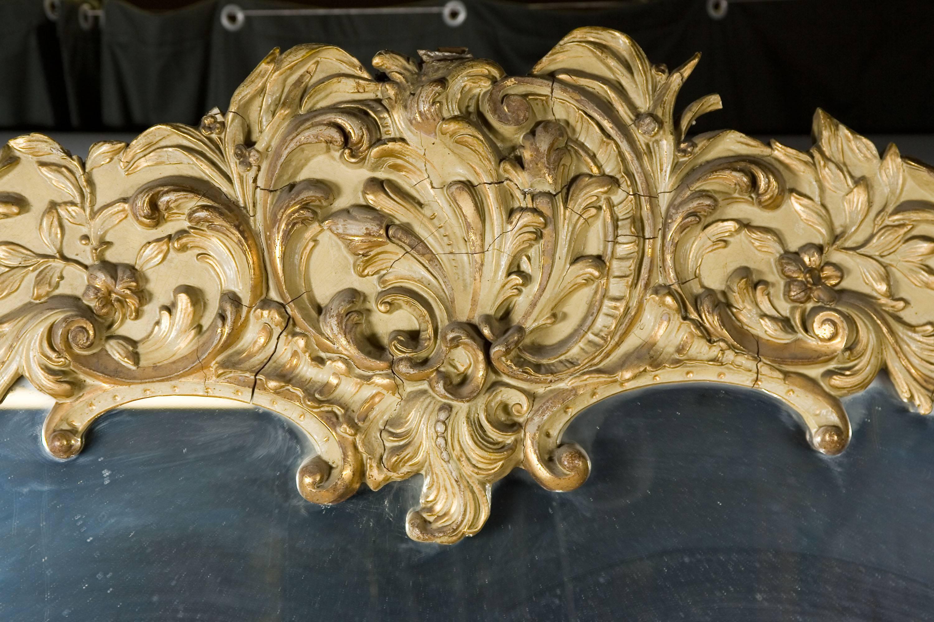 19th Century Monumental Baroque Style Mirror In Good Condition In Berlin, DE