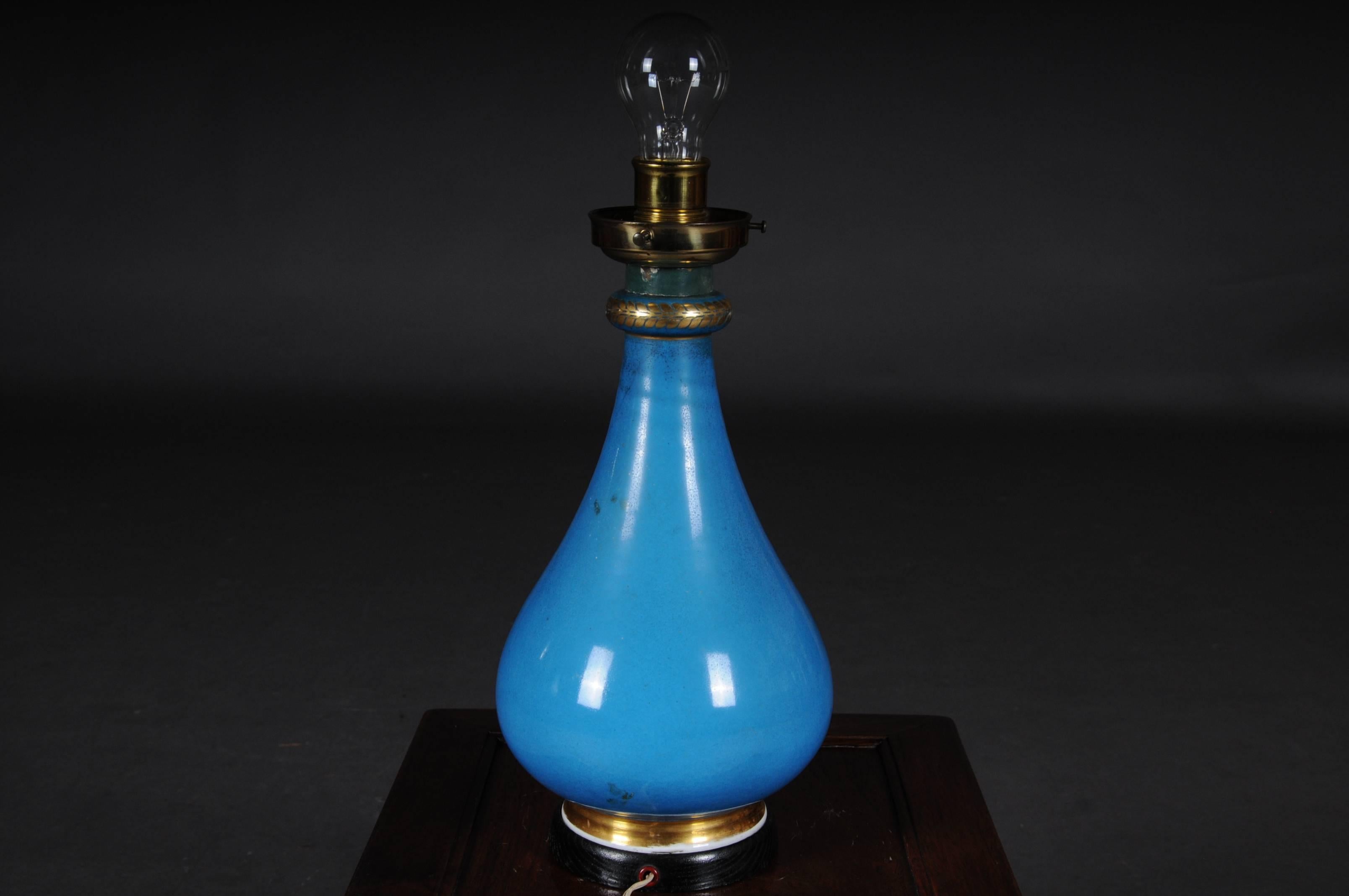 Antique Porcelain Table Lamp 