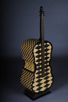 Curious Designer Chest of Drawers as Double Bass