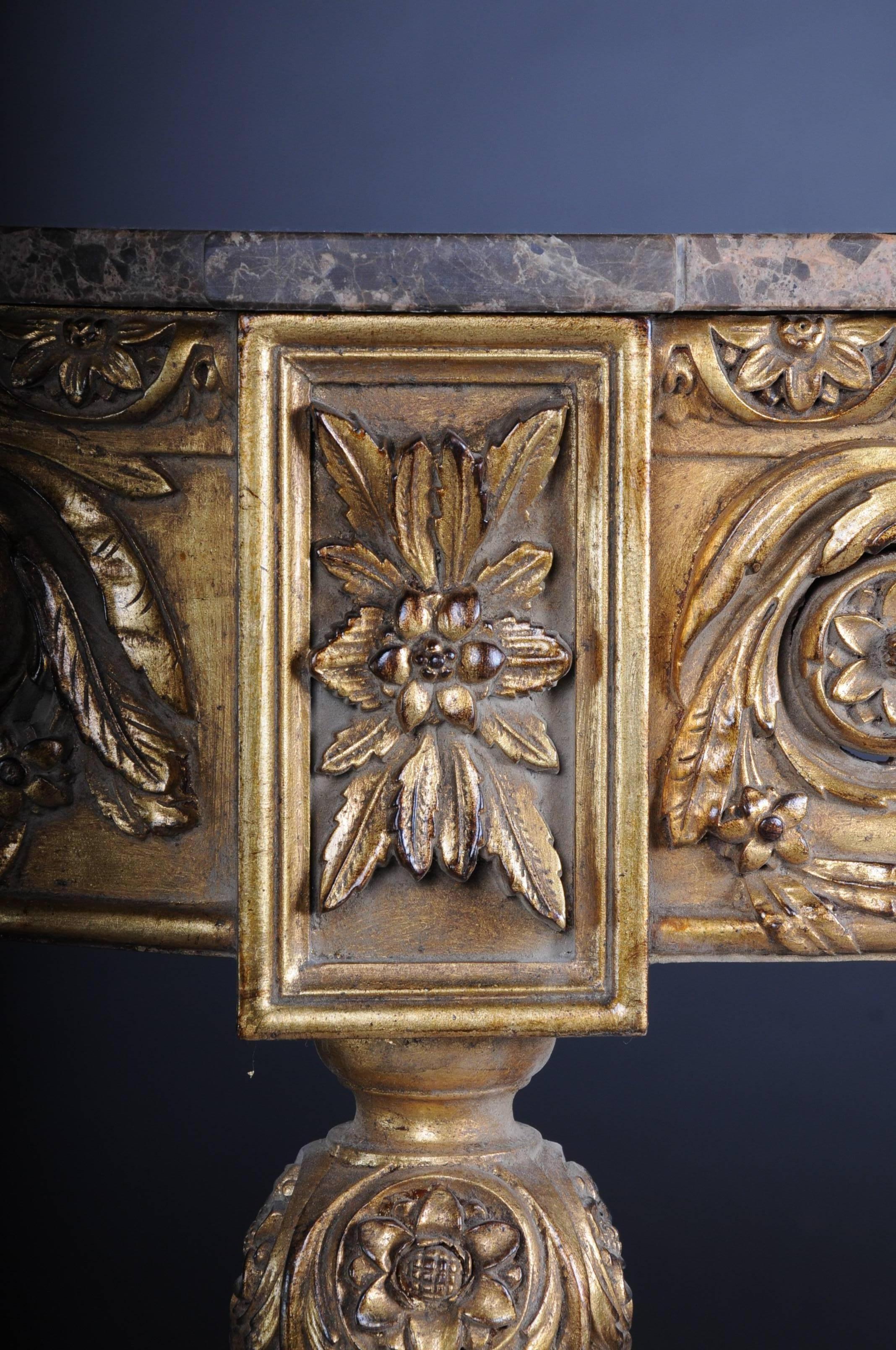 Noble Splendor Console, Sideboard Table in Louis XVI 1