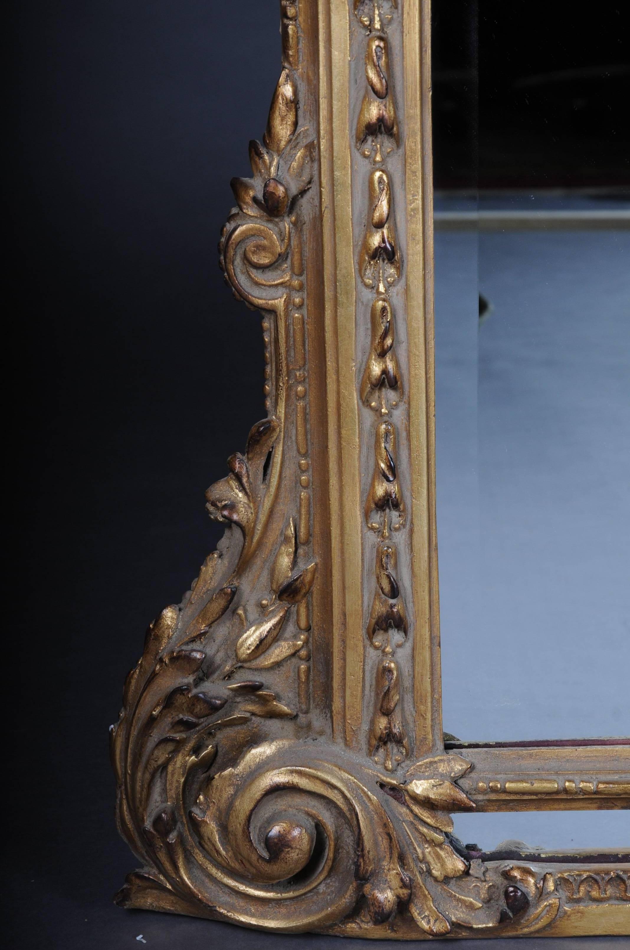Large Full-Length Standing Mirror in Louis XVI 1