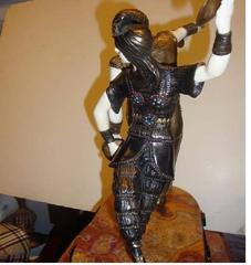 Magnificent Museum Quality Russian Dancers Bronze Inscribed D.H. Chiparus