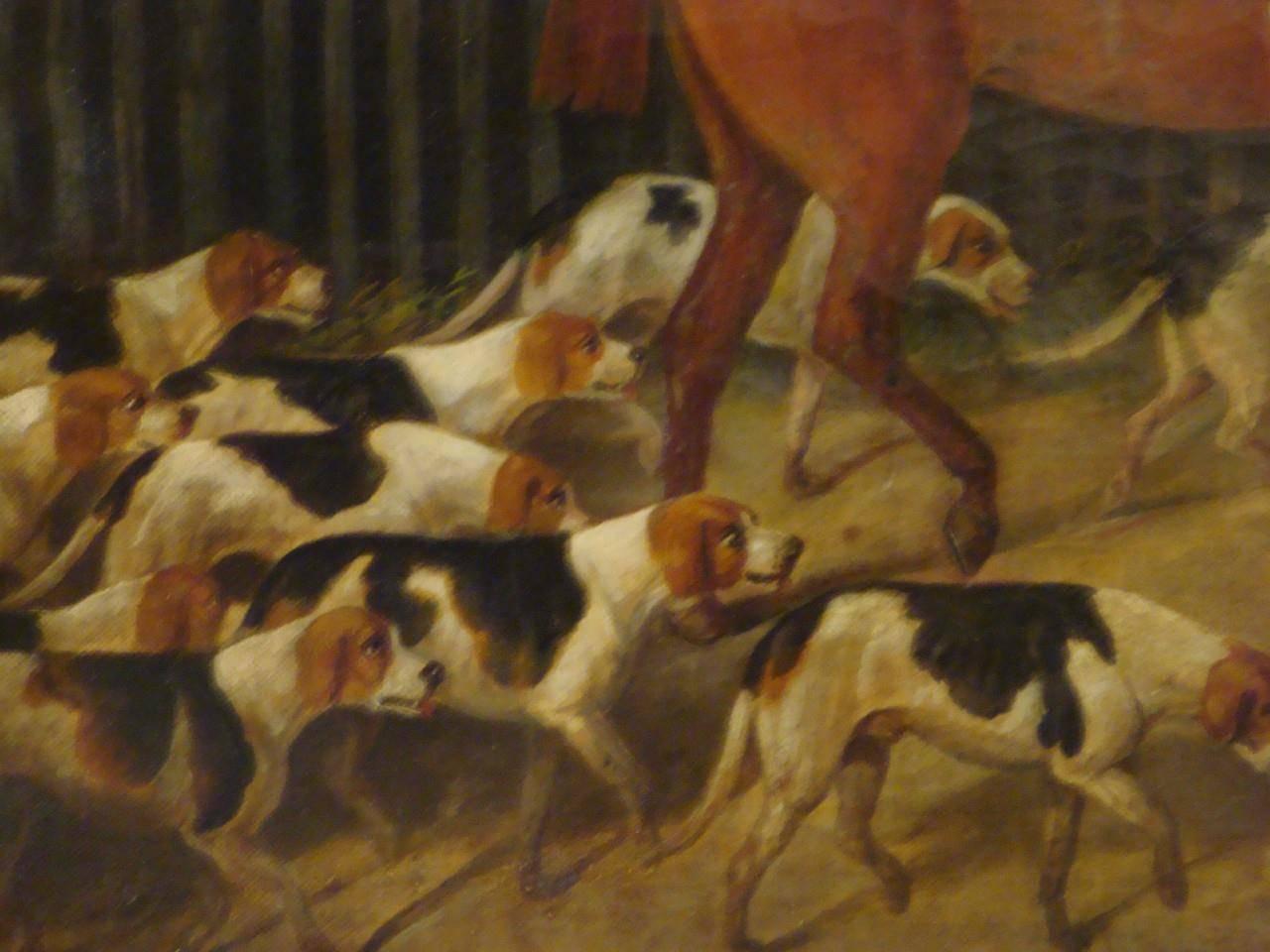 Pair of Important Early 19th Century Washington Museum Horse Rider Paintings For Sale 2