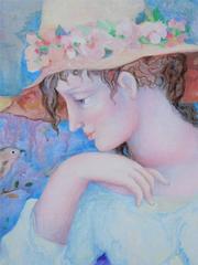 $9000 Rare Important Lrg Orig Painting from Jean Marie Gallery by Jacques Boeri