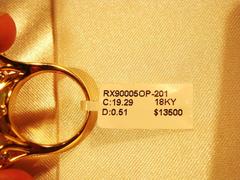 Rare Magnificent 20-Carat Large White Fire Opal Diamond 18-Karat Gold Ring