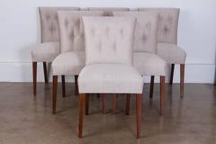 Set of Eight T.H Robsjohn-Gibbings Modern Originals Chairs