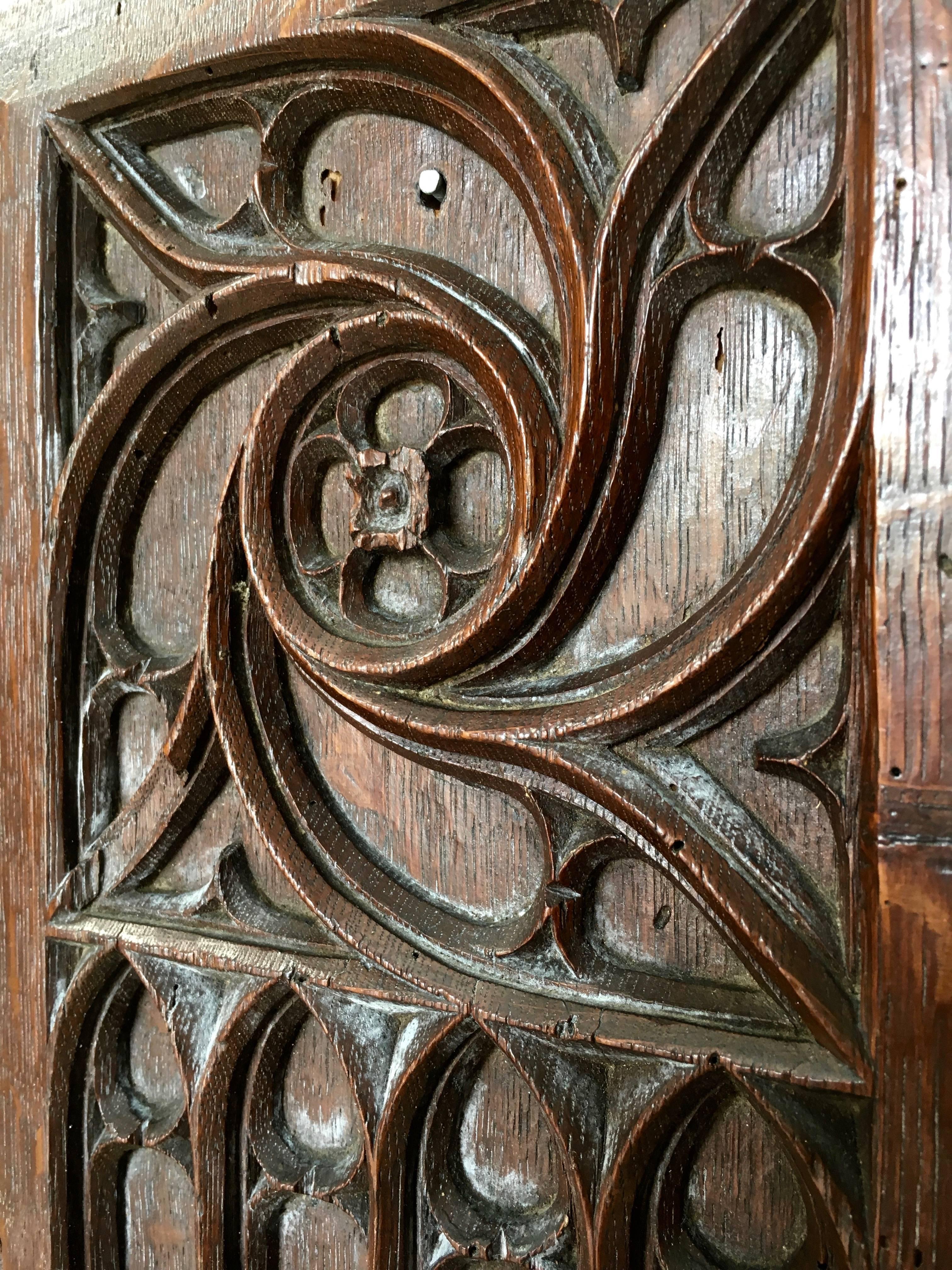 19th Century Gothic Revival Decorative Panel 4