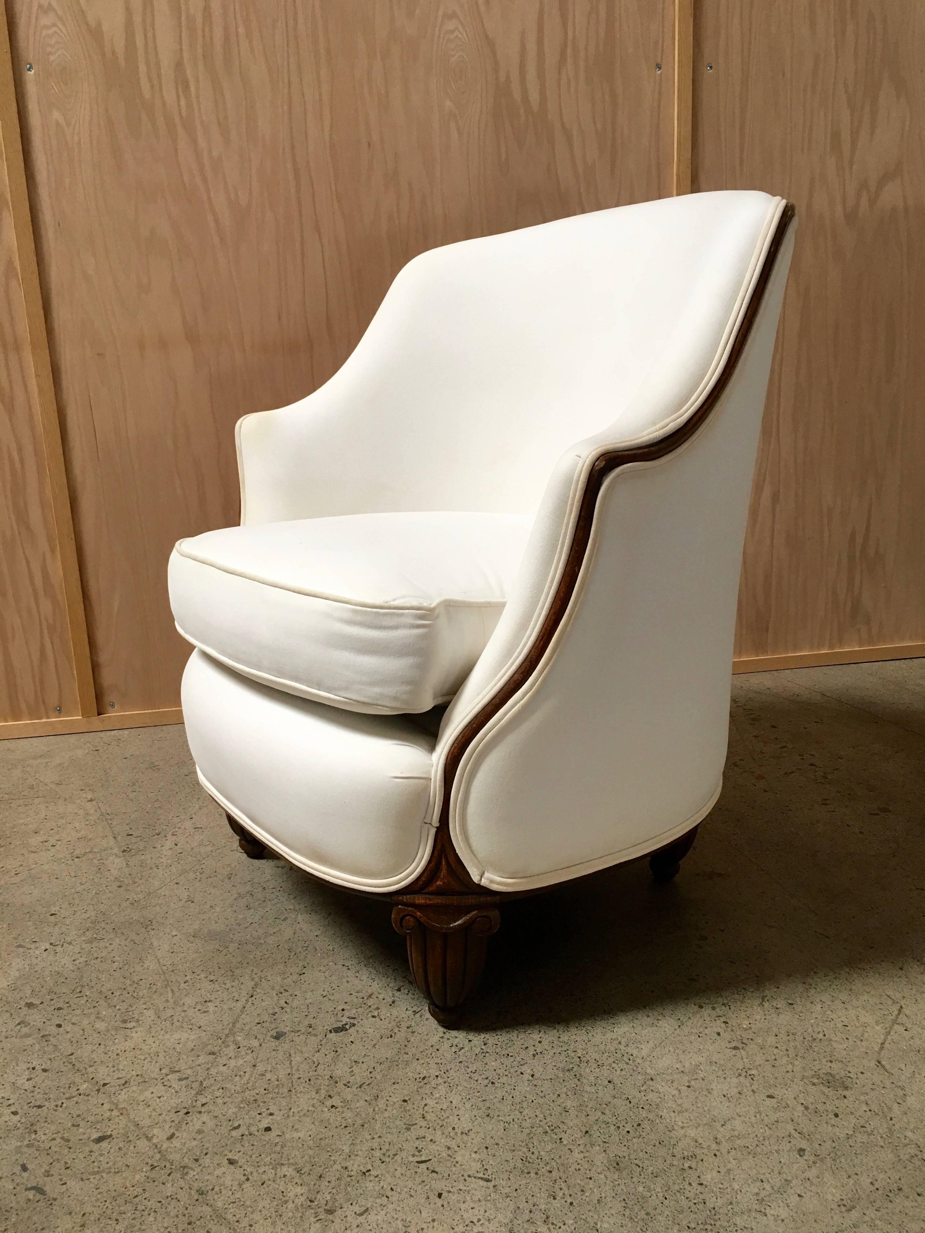 20th Century Pair of Art Deco Lounge Chairs