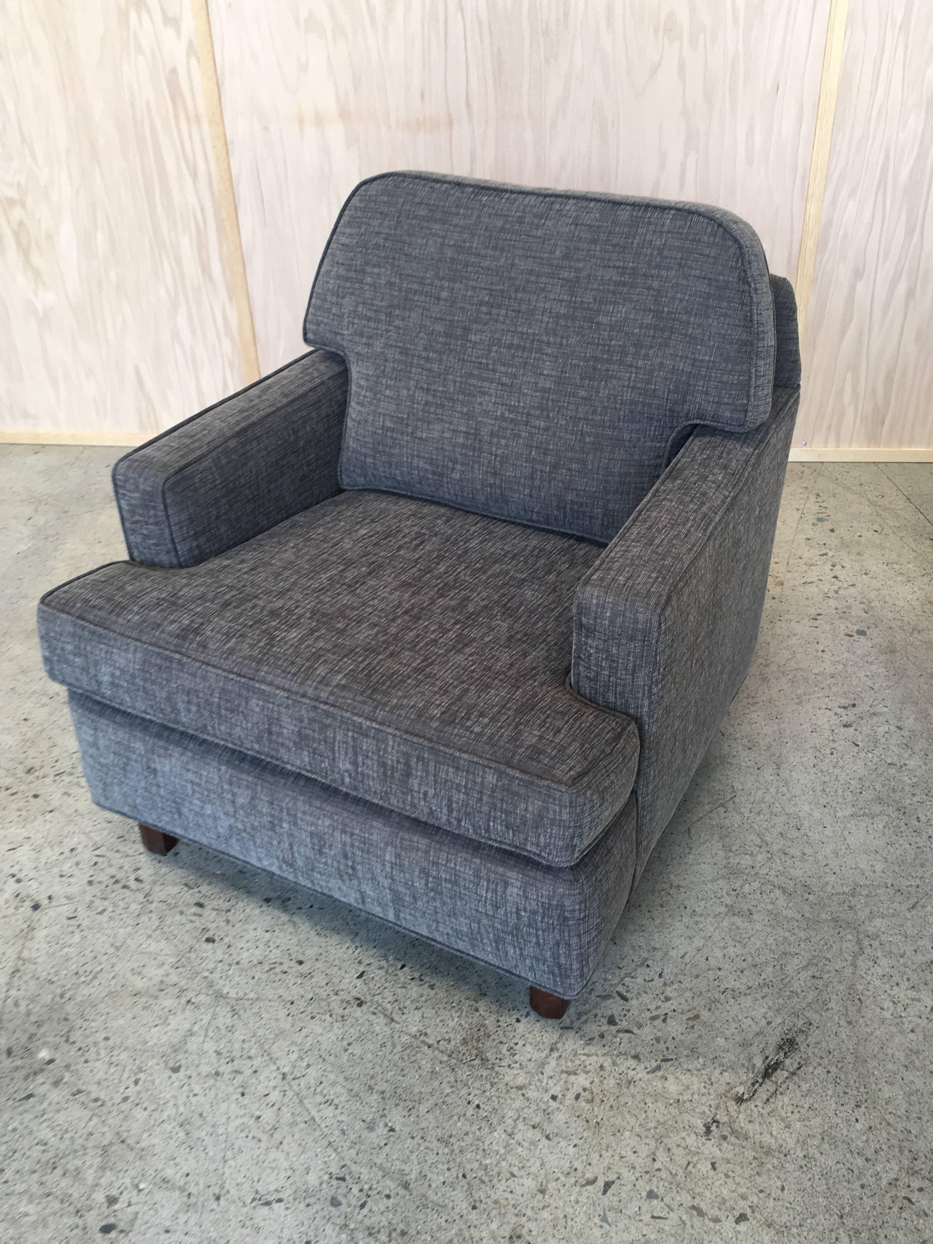 Edward Wormley for Dunbar Pair of Lounge Chairs In Good Condition In Denton, TX