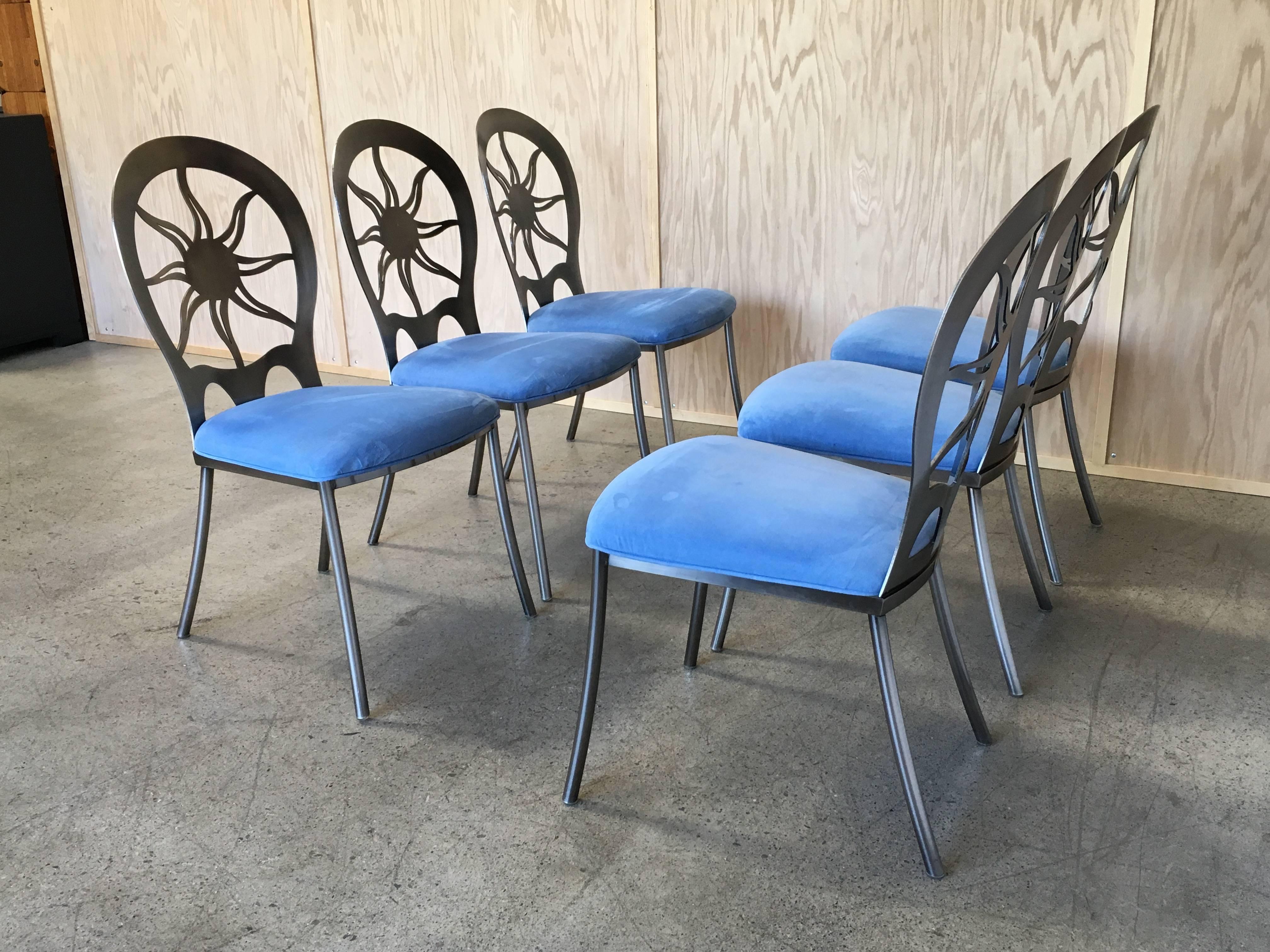 Mid-Century Modern Design Institute of America Set of Six Dining Chairs
