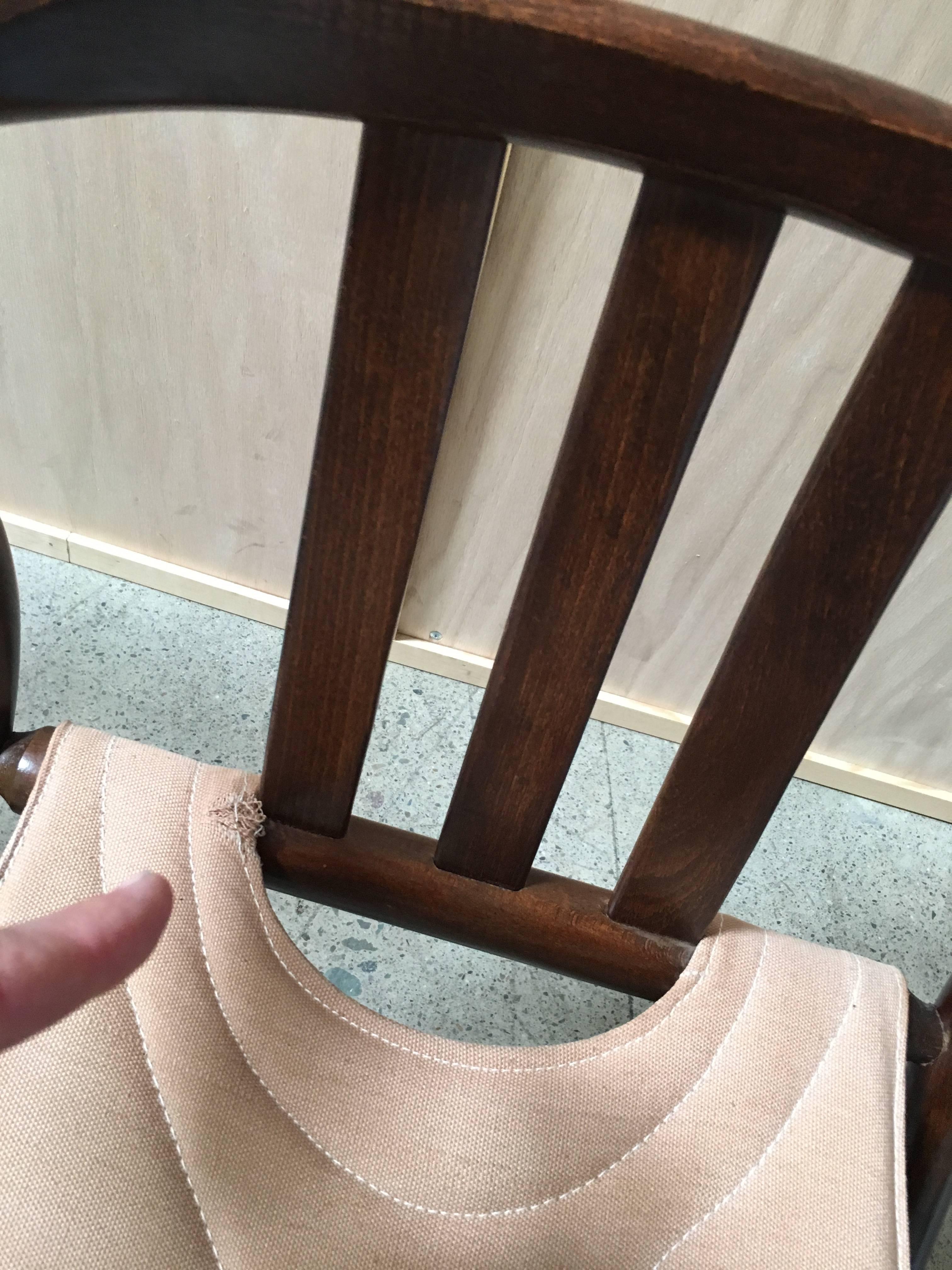 20th Century Pair of Thonet Bentwood Folding Chairs