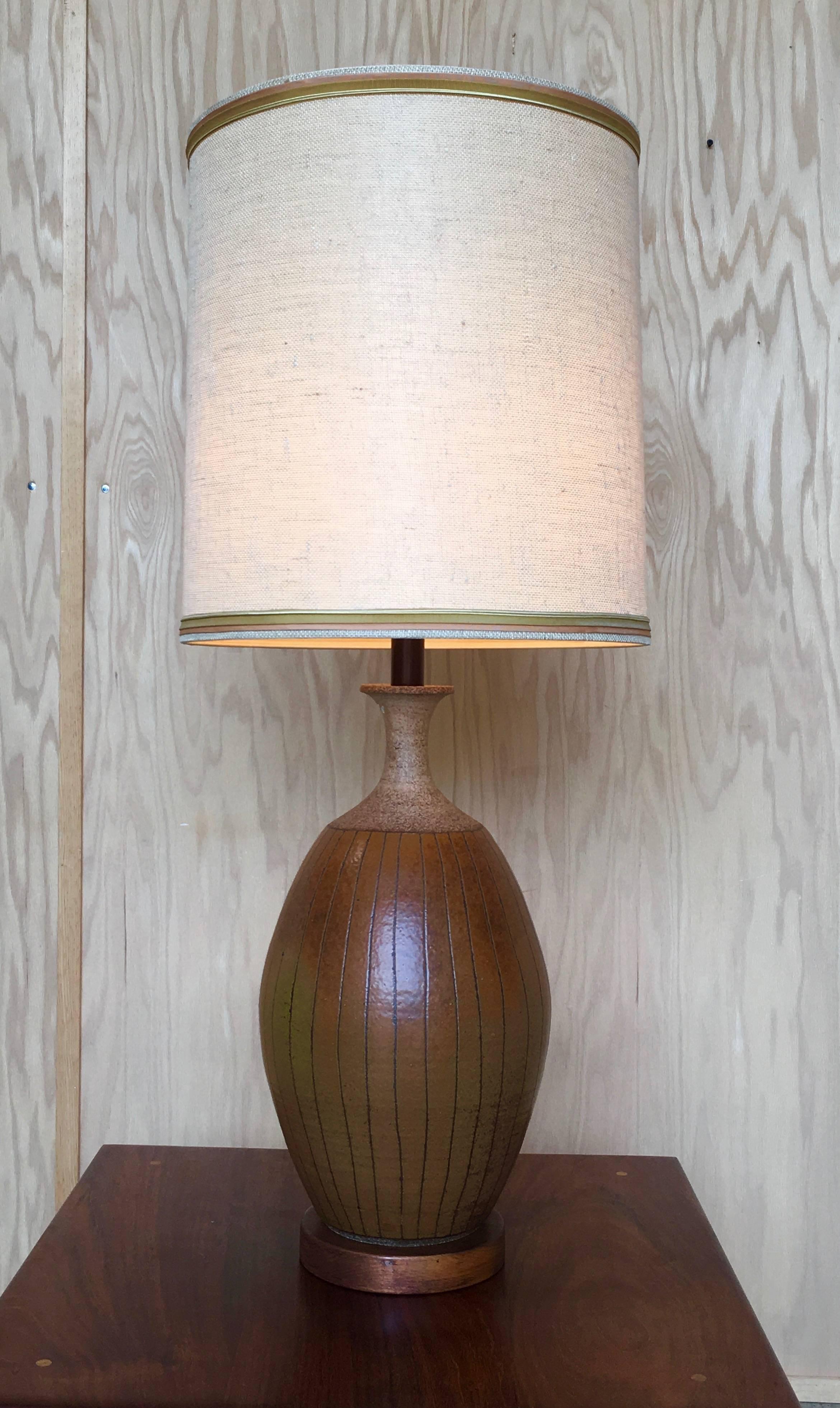 20th Century 1960s, Table Lamp by Brent Bennett
