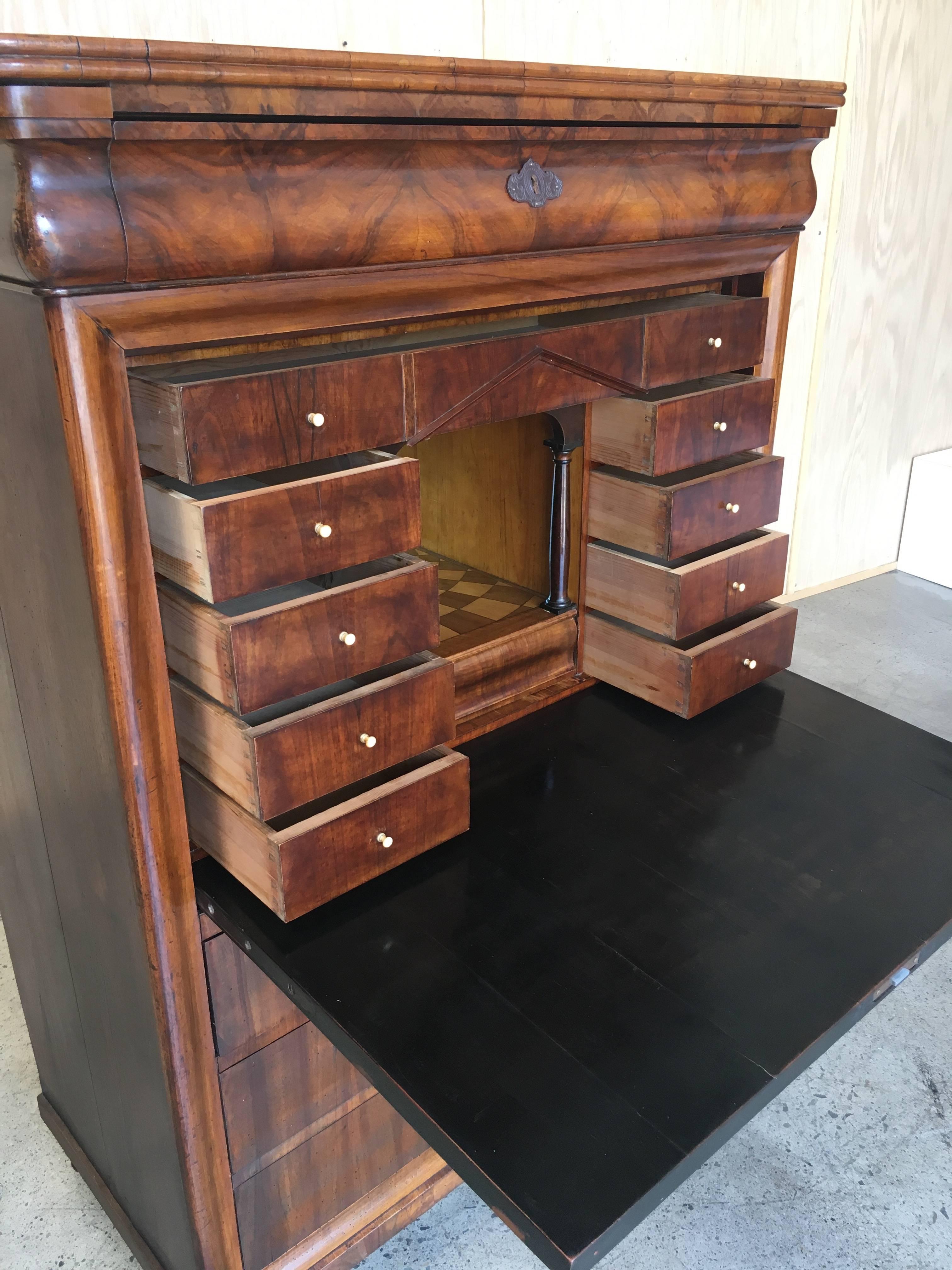 19th Century Biedermeier Fall Front Secretary or Chest  MOVING SALE! 1