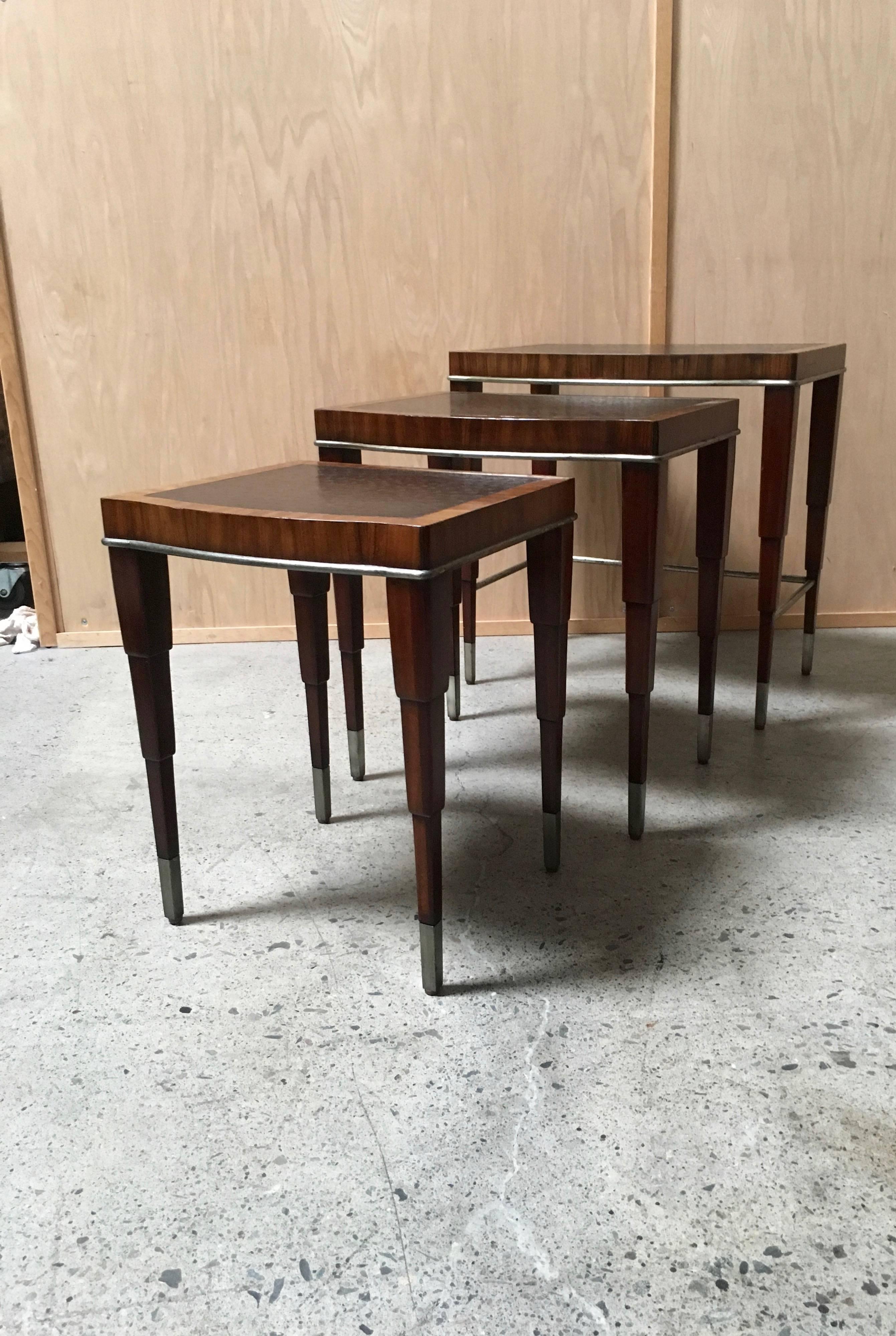 20th Century Modernist Nest of Tables