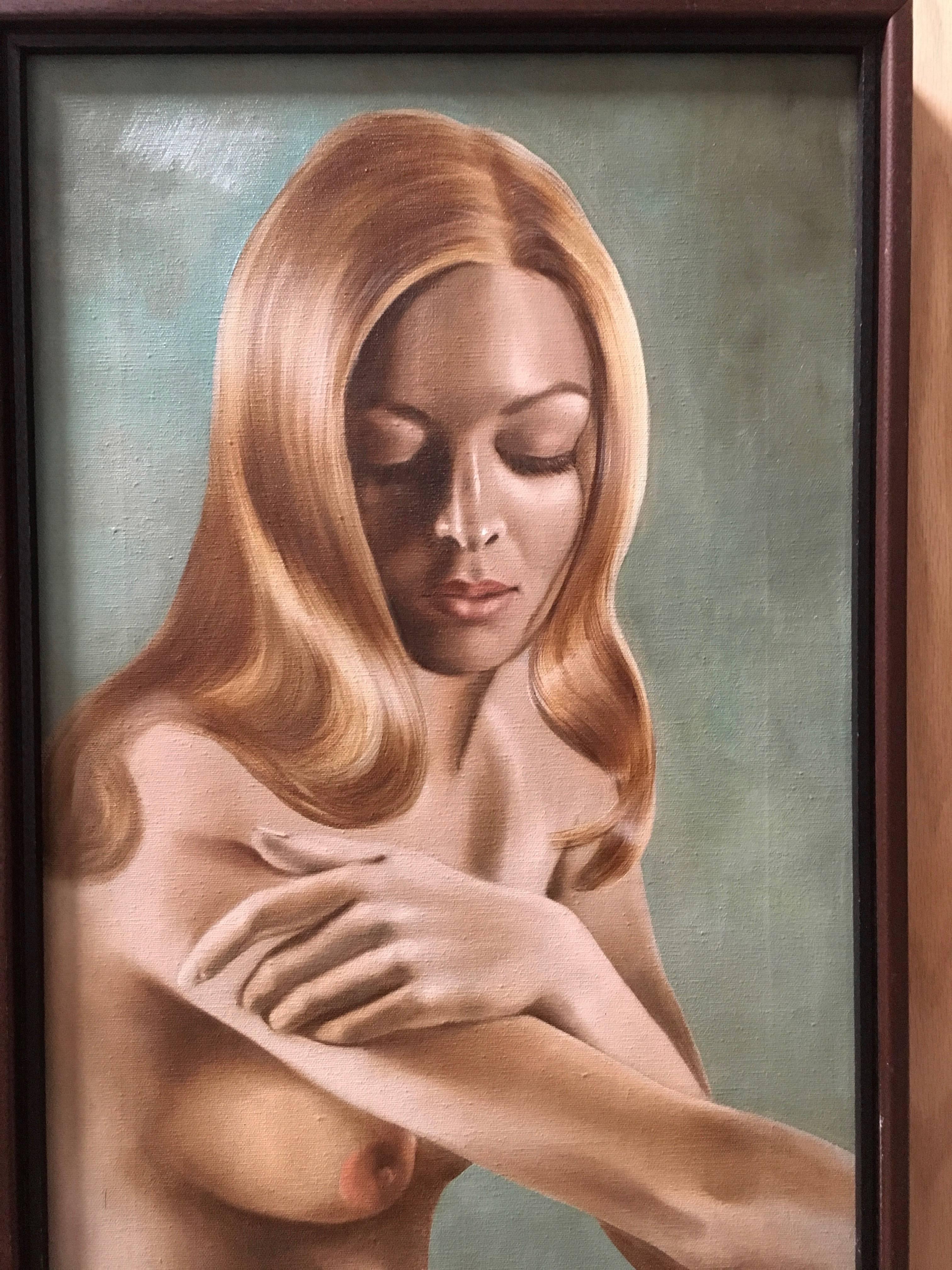 20th Century Nude Oil Painting by Lynn Lupetti