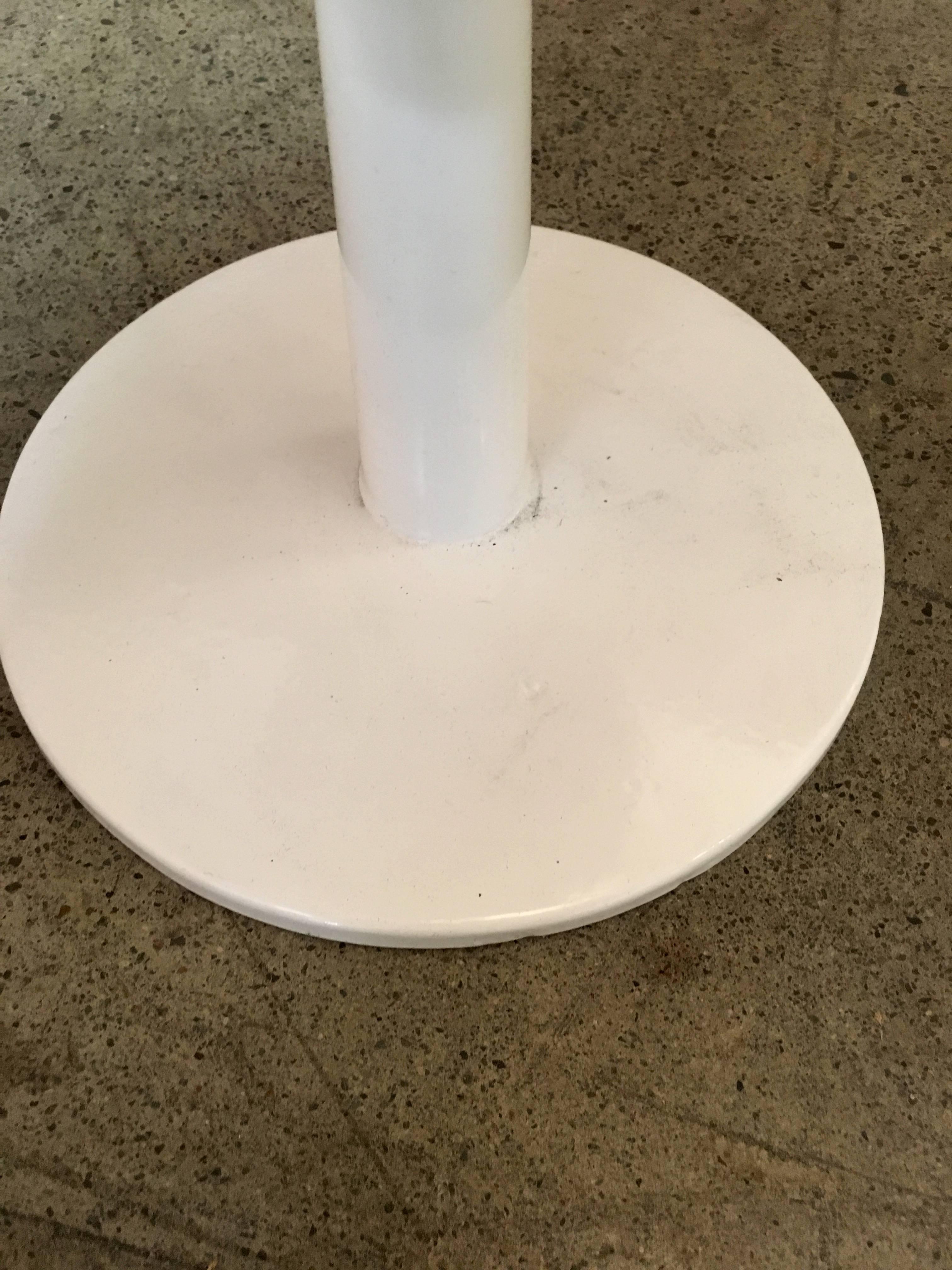 Laverne Marble-Top Stem Table In Good Condition For Sale In Denton, TX