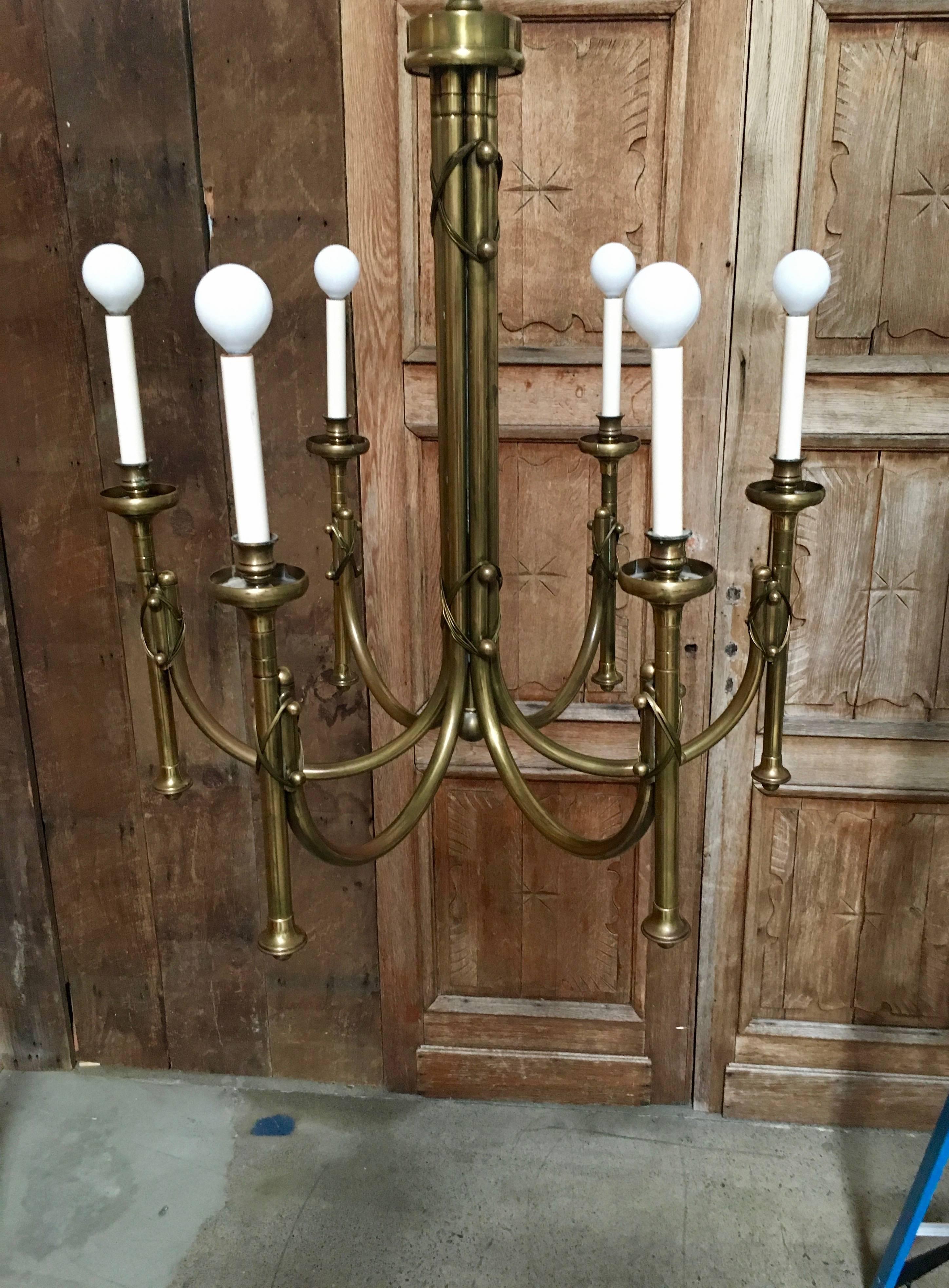 20th Century Large Scaled Neo Gothic Chandelier