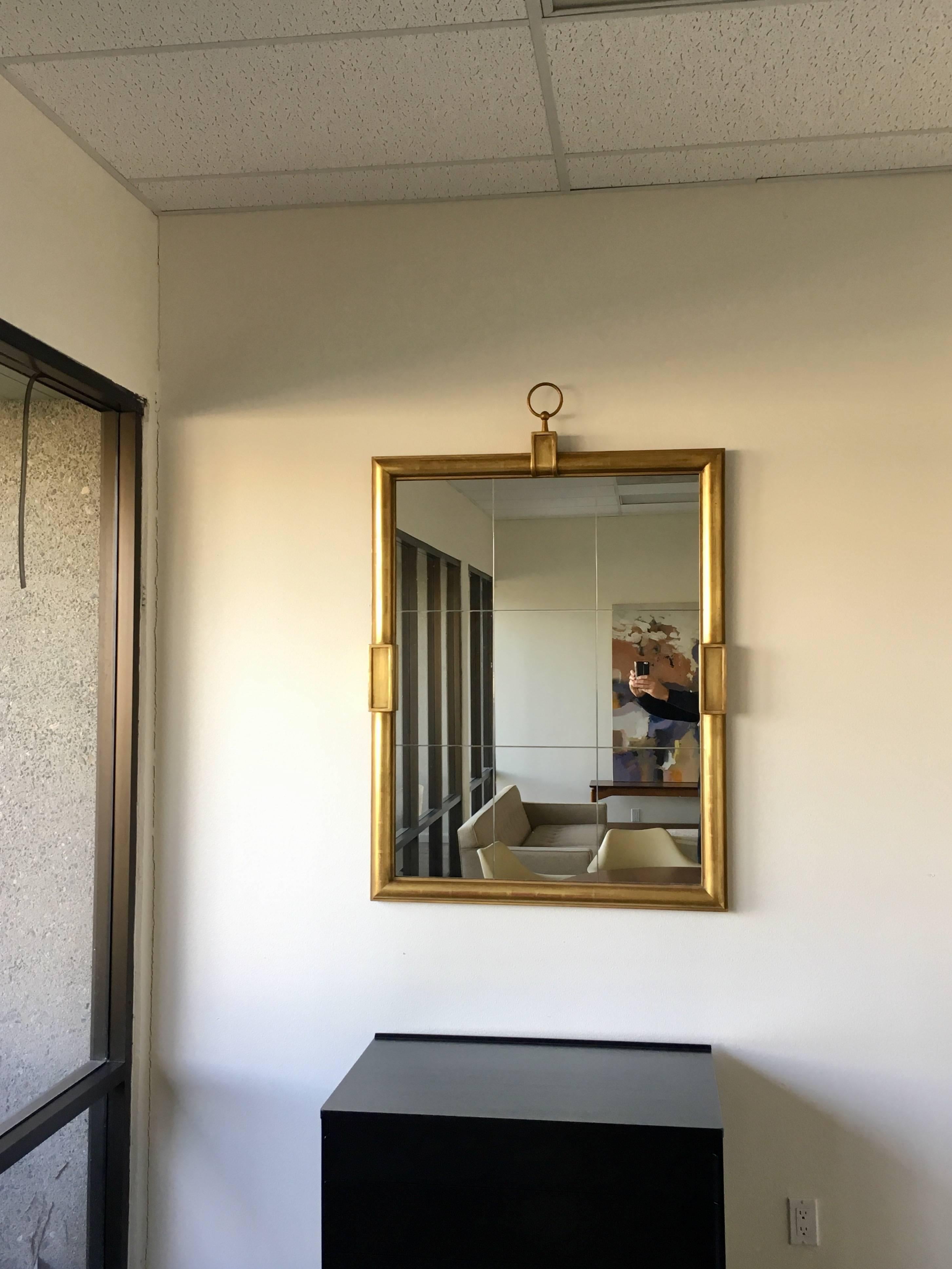 Large Mirror by Tommi Parzinger In Good Condition In Denton, TX