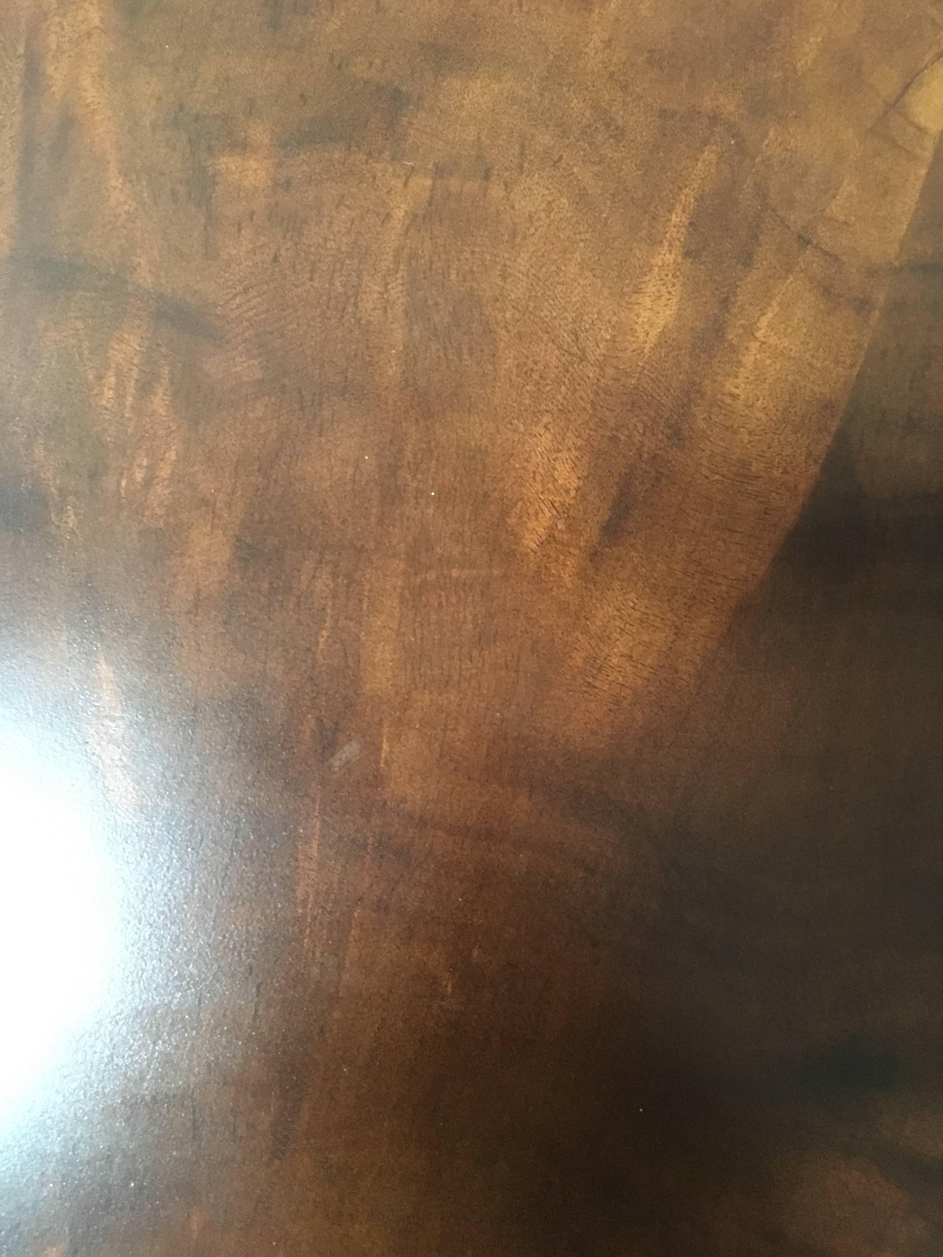 American Dunbar Walnut Burl Side Table by Edward Wormley