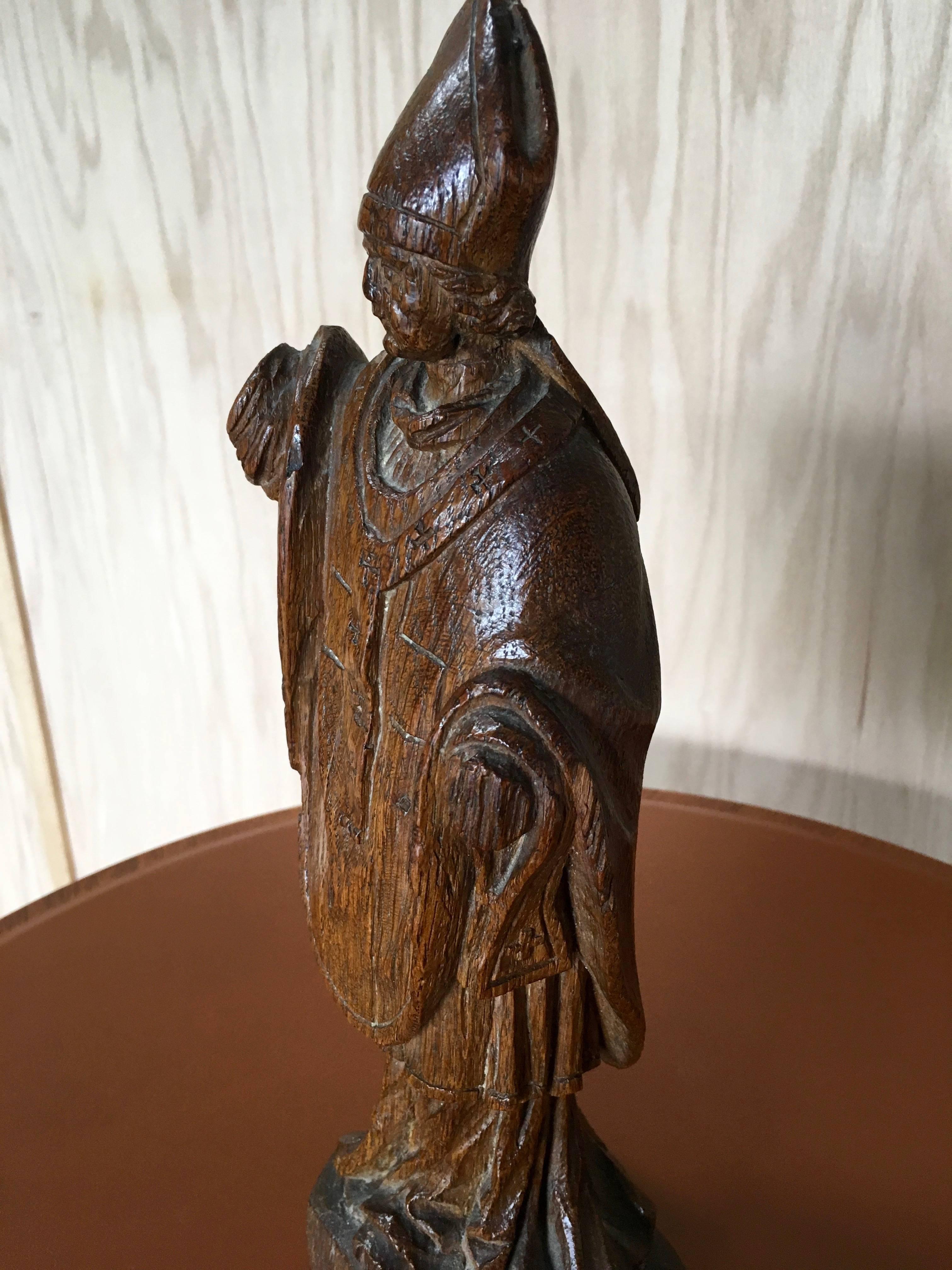 19th Century Hand Carved Sculpture 1