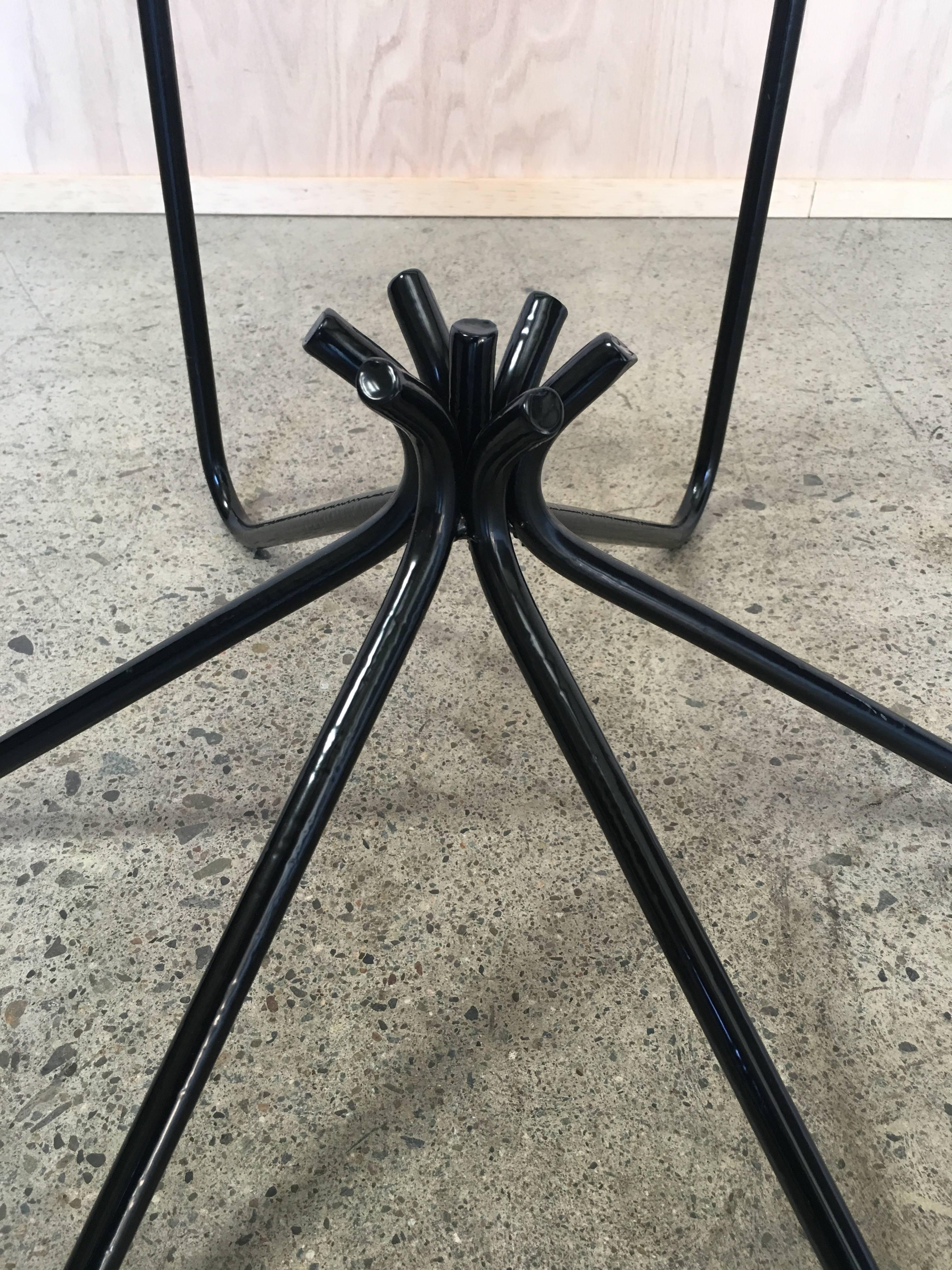 Unknown Forged Iron Powder Coated Aquarium Stand