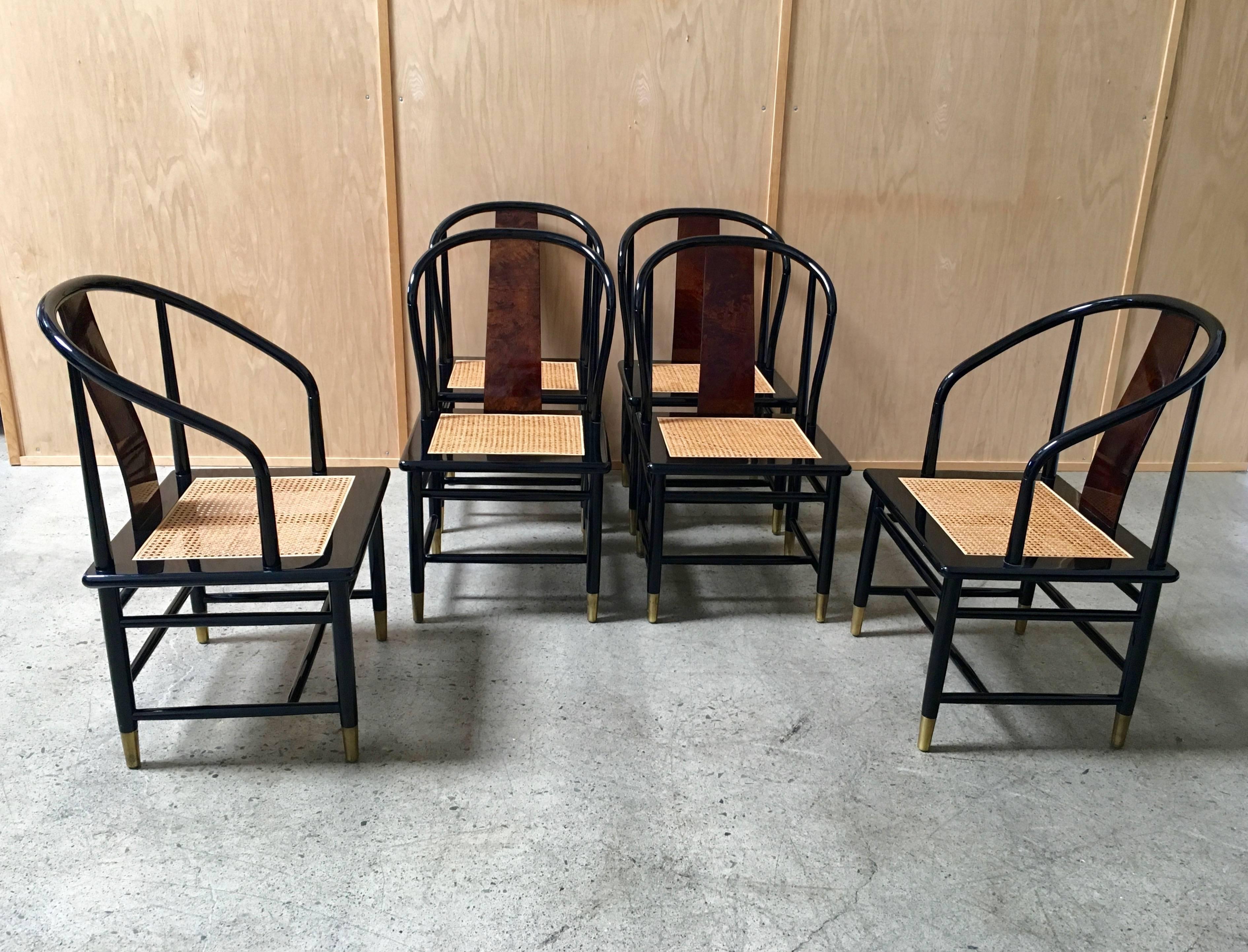 20th Century Set of Six Henredon Dining Chairs