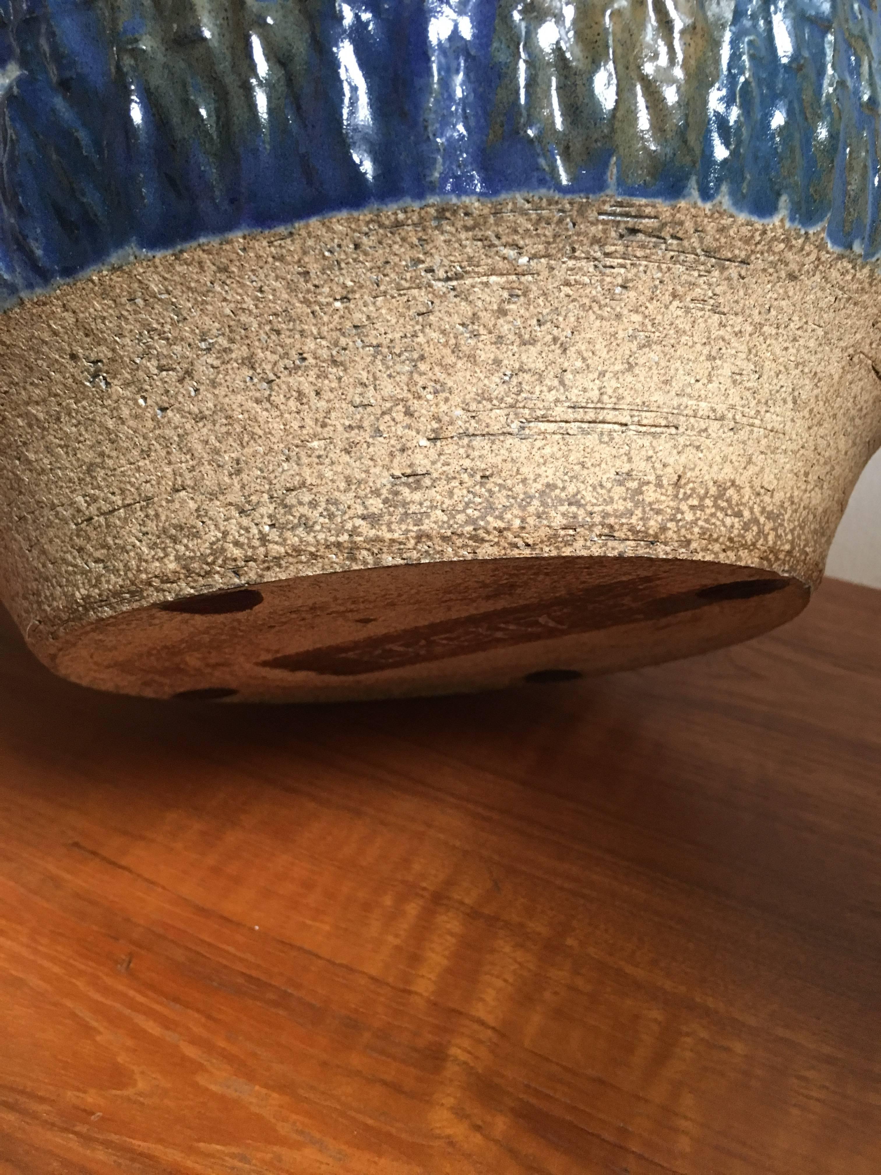 Hand-Crafted 20th Century, Ceramic Bowl by Brent Bennett For Sale