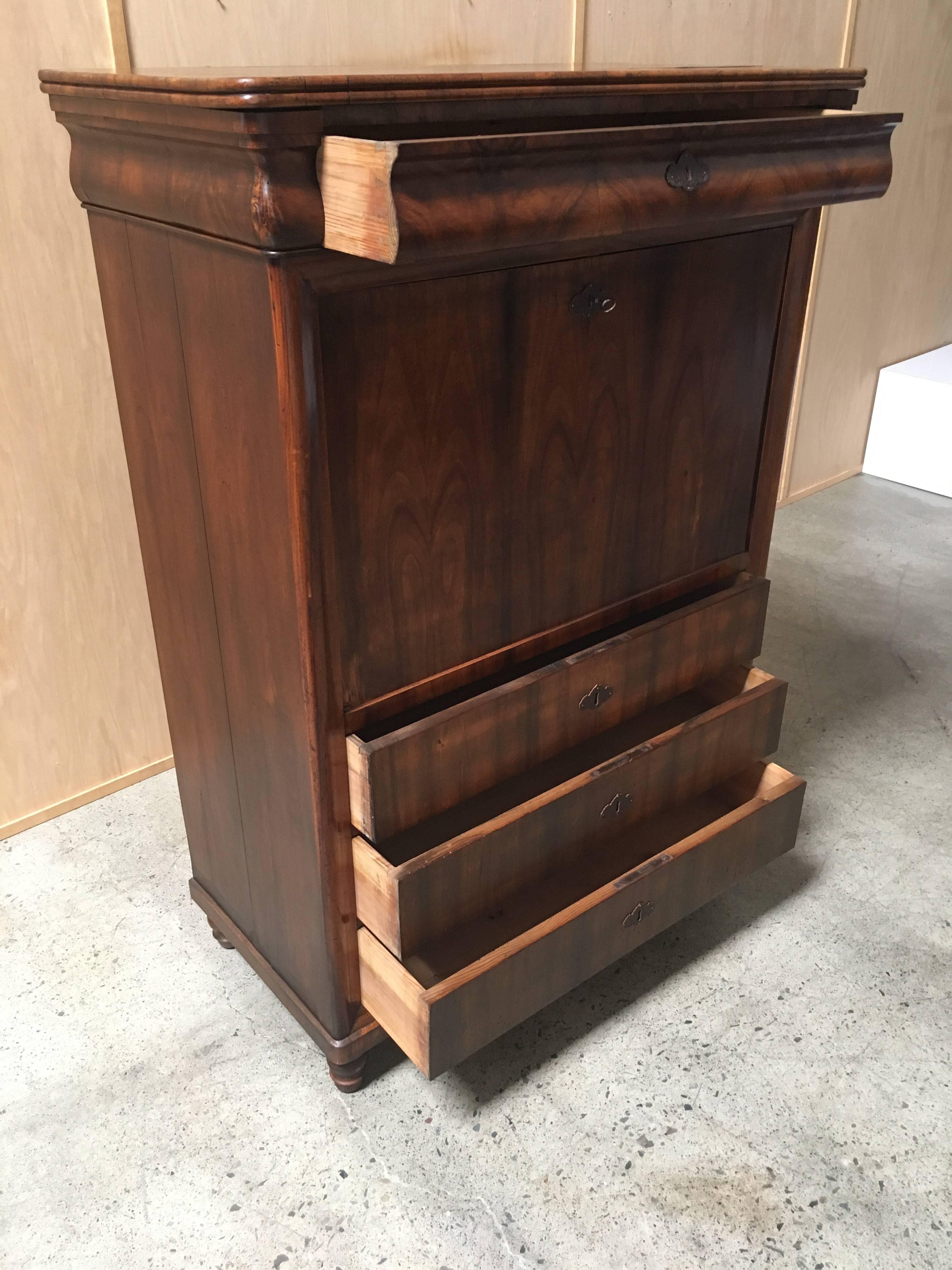 19th Century Biedermeier Fall Front Secretary or Chest  MOVING SALE! 4