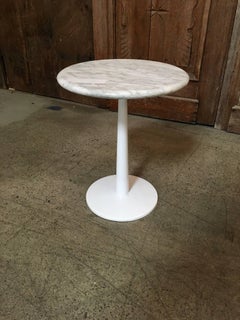 Laverne Marble-Top Stem Table